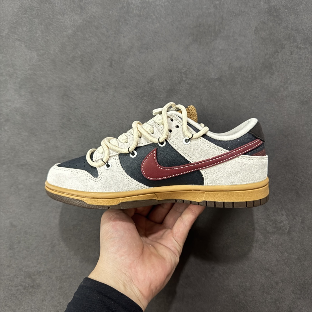 图片[2]-【YC纯原】Nike SB Dunk Low 绑带 周年高端定制 低帮休闲板鞋 HQ3459-212  #定制鞋盒 超高清洁度 皮料切割干净无任何毛边 细节完美   尺码：36 36.5 37.5 38 38.5 39 40 40.5 41 42 42.5 43 44 编码：HXSB330340-选品中心