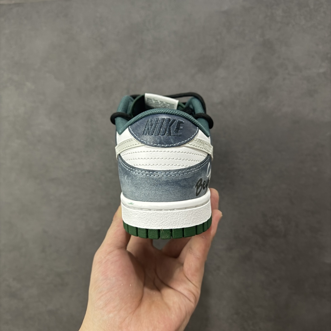 图片[4]-【YC纯原】Nike SB Dunk Low 绑带 周年高端定制 低帮休闲板鞋 DV0833-111  #定制鞋盒 超高清洁度 皮料切割干净无任何毛边 细节完美   尺码：36 36.5 37.5 38 38.5 39 40 40.5 41 42 42.5 43 44 编码：HXSB330340-选品中心