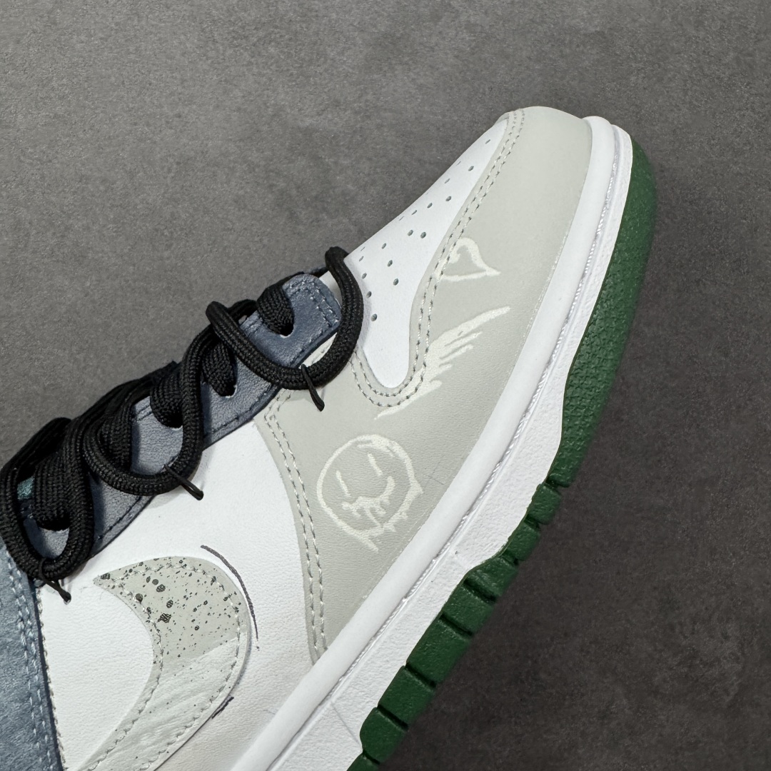 图片[5]-【YC纯原】Nike SB Dunk Low 绑带 周年高端定制 低帮休闲板鞋 DV0833-111  #定制鞋盒 超高清洁度 皮料切割干净无任何毛边 细节完美   尺码：36 36.5 37.5 38 38.5 39 40 40.5 41 42 42.5 43 44 编码：HXSB330340-选品中心