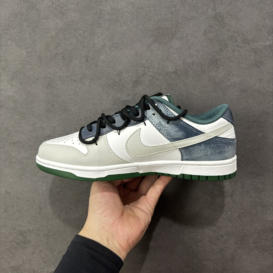 图片[2]-【YC纯原】Nike SB Dunk Low 绑带 周年高端定制 低帮休闲板鞋 DV0833-111  #定制鞋盒 超高清洁度 皮料切割干净无任何毛边 细节完美   尺码：36 36.5 37.5 38 38.5 39 40 40.5 41 42 42.5 43 44 编码：HXSB330340-选品中心