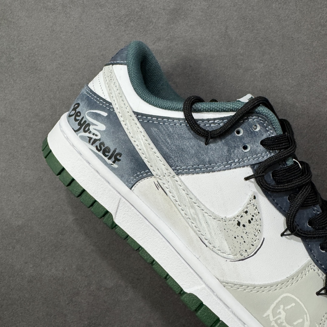 图片[6]-【YC纯原】Nike SB Dunk Low 绑带 周年高端定制 低帮休闲板鞋 DV0833-111  #定制鞋盒 超高清洁度 皮料切割干净无任何毛边 细节完美   尺码：36 36.5 37.5 38 38.5 39 40 40.5 41 42 42.5 43 44 编码：HXSB330340-选品中心