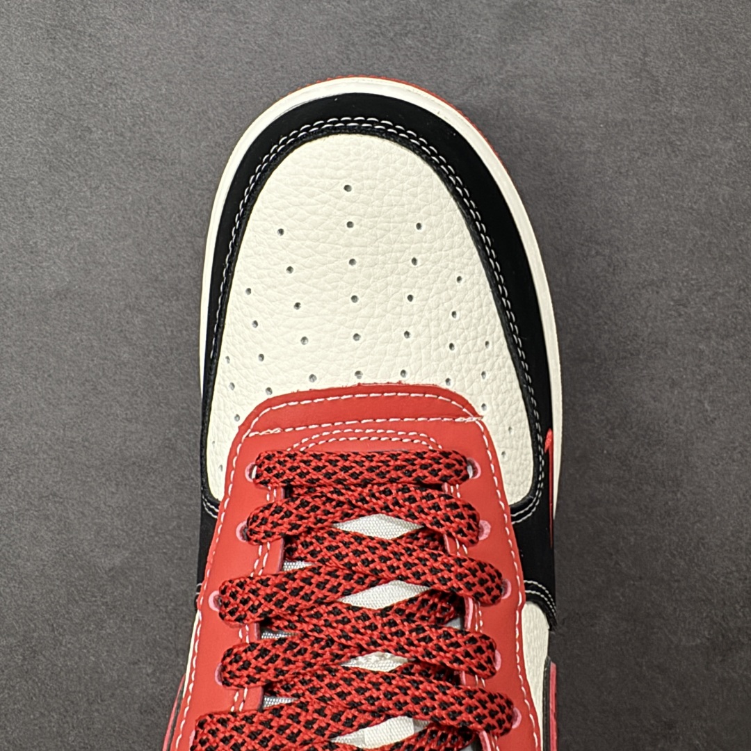 图片[8]-【定制版】Nike Air Force 1 Low 07 x Louis Vuitton 黑白红三小勾 原楦头原纸板 打造纯正低帮空军版型 专注外贸渠道 全掌内置蜂窝气垫 原盒配件 原厂中底钢印、拉帮完美 货号：KJ1688-016 尺码：36 36.5 37.5 38 38.5 39 40 40.5 41 42 42.5 43 44 44.5 45-选品中心