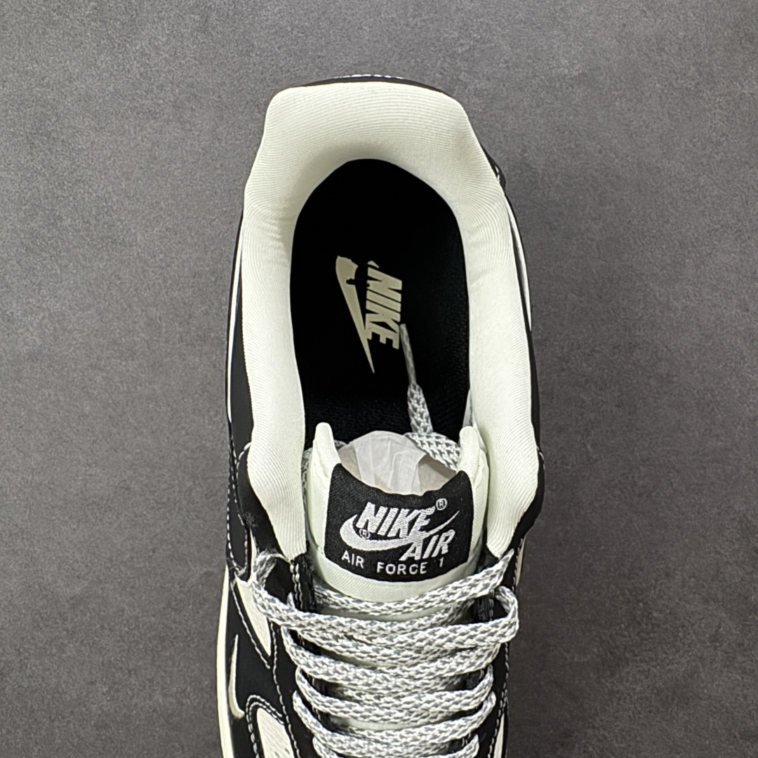 图片[7]-【定制版】Nike Air Force 1\’07 Low 斯图西联名 米黑生胶底 空军一号低帮休闲板鞋  #原楦头原纸板 原装鞋盒 定制五金配件 内置全掌气垫 原厂鞋底 货号：DD1982-323  尺码：36 36.5 37.5 38 38.5 39 40 40.5 41 42 42.5 43 44 44.5 45-选品中心