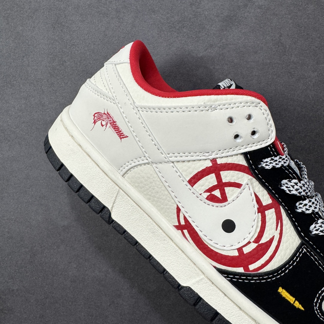 图片[6]-【定制版】Nike Jordan Air Jordan 1“子弹” 高端定制 低帮 复古 减震 防滑 耐磨 篮球鞋 定制鞋盒 大厂纯原品质出货 超高清洁度 皮料切割干净无任何毛边 细节完美 货号：SR8888-010 尺码： 36 36.5 37.5 38 38.5 39 40 40.5 41 42 42.5 43 44 44.5 45-选品中心