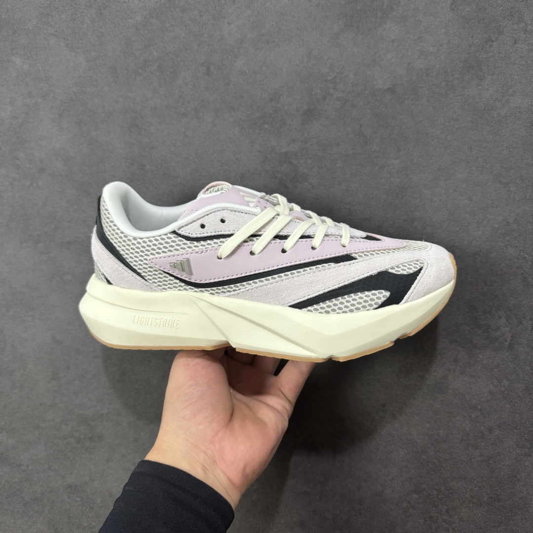 【公司级】Adidas LIGHTBLAZE 舒适防滑 新款阿迪达斯低帮跑步鞋 极致轻盈的Lightweight Upper设计 带来近乎裸足的舒适体验 中底采用尖端科技 Lightstrike Pro材料经过精细调校 实现卓越缓震与轻量化的完美结合 货号:JQ9971 尺码:36-41-选品中心