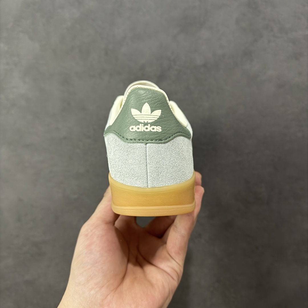 图片[4]-【公司级D版】AD Gazelle Indoor Trainers 羚羊内训系列低帮复古百搭休闲运动德训风板鞋 JQ0011 90年代经典的复刻版！自60年代以足球训练鞋面世以来,Gazelle就以其经典设计席卷全球。1991年版本的复刻,再造经典Gazelle。采用皮革打造,搭配浊色细节,让这款经典更加简约。 尺码：35.5-45 编码：YQB200210-选品中心