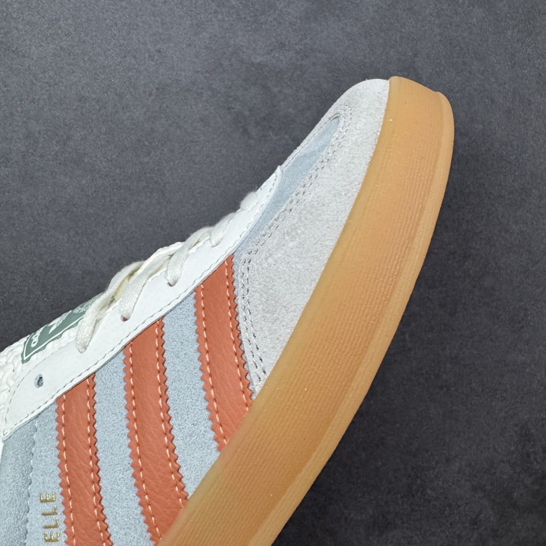 图片[5]-【公司级D版】AD Gazelle Indoor Trainers 羚羊内训系列低帮复古百搭休闲运动德训风板鞋 JQ0011 90年代经典的复刻版！自60年代以足球训练鞋面世以来,Gazelle就以其经典设计席卷全球。1991年版本的复刻,再造经典Gazelle。采用皮革打造,搭配浊色细节,让这款经典更加简约。 尺码：35.5-45 编码：YQB200210-选品中心