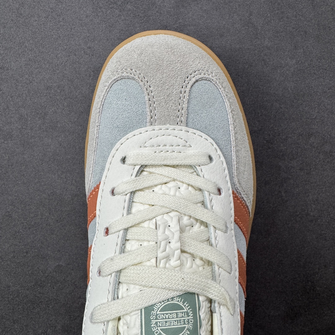 图片[8]-【公司级D版】AD Gazelle Indoor Trainers 羚羊内训系列低帮复古百搭休闲运动德训风板鞋 JQ0011 90年代经典的复刻版！自60年代以足球训练鞋面世以来,Gazelle就以其经典设计席卷全球。1991年版本的复刻,再造经典Gazelle。采用皮革打造,搭配浊色细节,让这款经典更加简约。 尺码：35.5-45 编码：YQB200210-选品中心