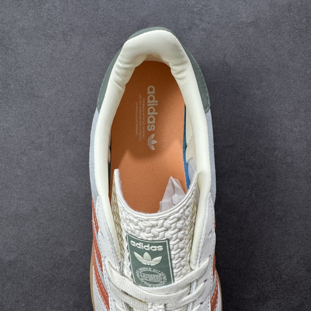 图片[7]-【公司级D版】AD Gazelle Indoor Trainers 羚羊内训系列低帮复古百搭休闲运动德训风板鞋 JQ0011 90年代经典的复刻版！自60年代以足球训练鞋面世以来,Gazelle就以其经典设计席卷全球。1991年版本的复刻,再造经典Gazelle。采用皮革打造,搭配浊色细节,让这款经典更加简约。 尺码：35.5-45 编码：YQB200210-选品中心