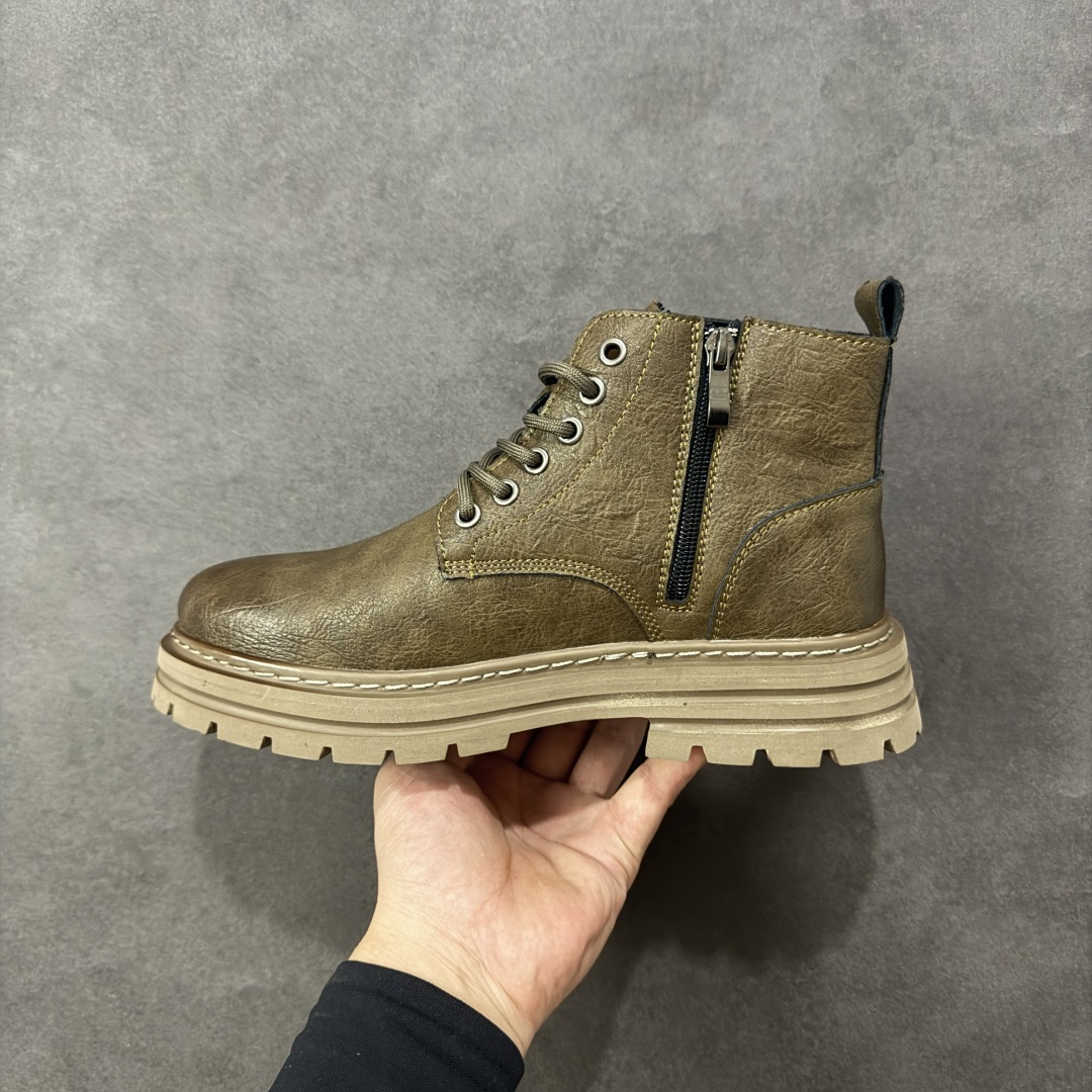 图片[2]-【公司级】2025秋冬Timberland 天伯伦/添柏岚经典高帮休闲男鞋 全新升级 广东大厂品质 原盒原包装 面料采用意大利顶级磨砂牛皮 搭配防臭防腐真皮乳胶鞋垫 给您完美的穿着体验 质量考究耐穿型男必备 专治不帅 高品质脚感一流 独家供应 尺码：39 40 41 42 43 44 (标准码) 编码：TLB260270-选品中心