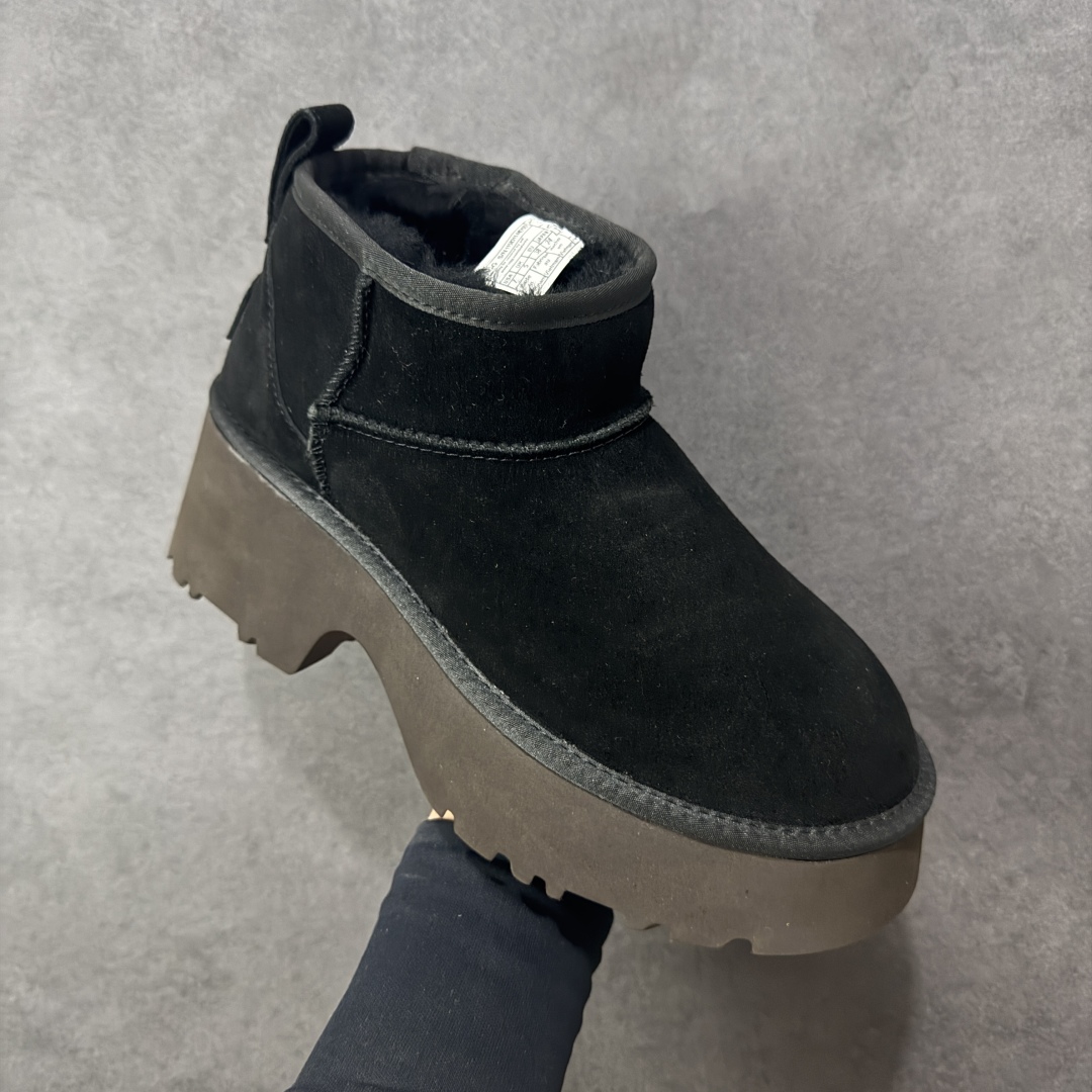 图片[3]-【广东纯原版】UGG Coquette Slipper 7CM厚底人鱼雪地靴系列8311 #小红书爆款 24ss秋冬新款低筒厚底毛绒包头雪地靴 隆丰皮料生产 羊绒鞋垫 冬季保暖外出 家居都是很适合的选择 近年uug推出款式系列 局部偏向年轻消费者喜好 也走到时尚潮流穿搭的前沿 鞋身材质UGGPURE™植入式羊毛内底 轻便防滑舒适橡胶外底 品牌LOGO商标 带全套包装 尺码： 35 36 37 38 39 40-选品中心