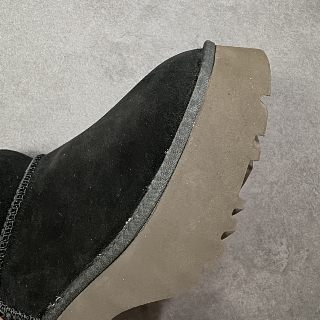 图片[5]-【广东纯原版】UGG Coquette Slipper 7CM厚底人鱼雪地靴系列8311 #小红书爆款 24ss秋冬新款低筒厚底毛绒包头雪地靴 隆丰皮料生产 羊绒鞋垫 冬季保暖外出 家居都是很适合的选择 近年uug推出款式系列 局部偏向年轻消费者喜好 也走到时尚潮流穿搭的前沿 鞋身材质UGGPURE™植入式羊毛内底 轻便防滑舒适橡胶外底 品牌LOGO商标 带全套包装 尺码： 35 36 37 38 39 40-选品中心