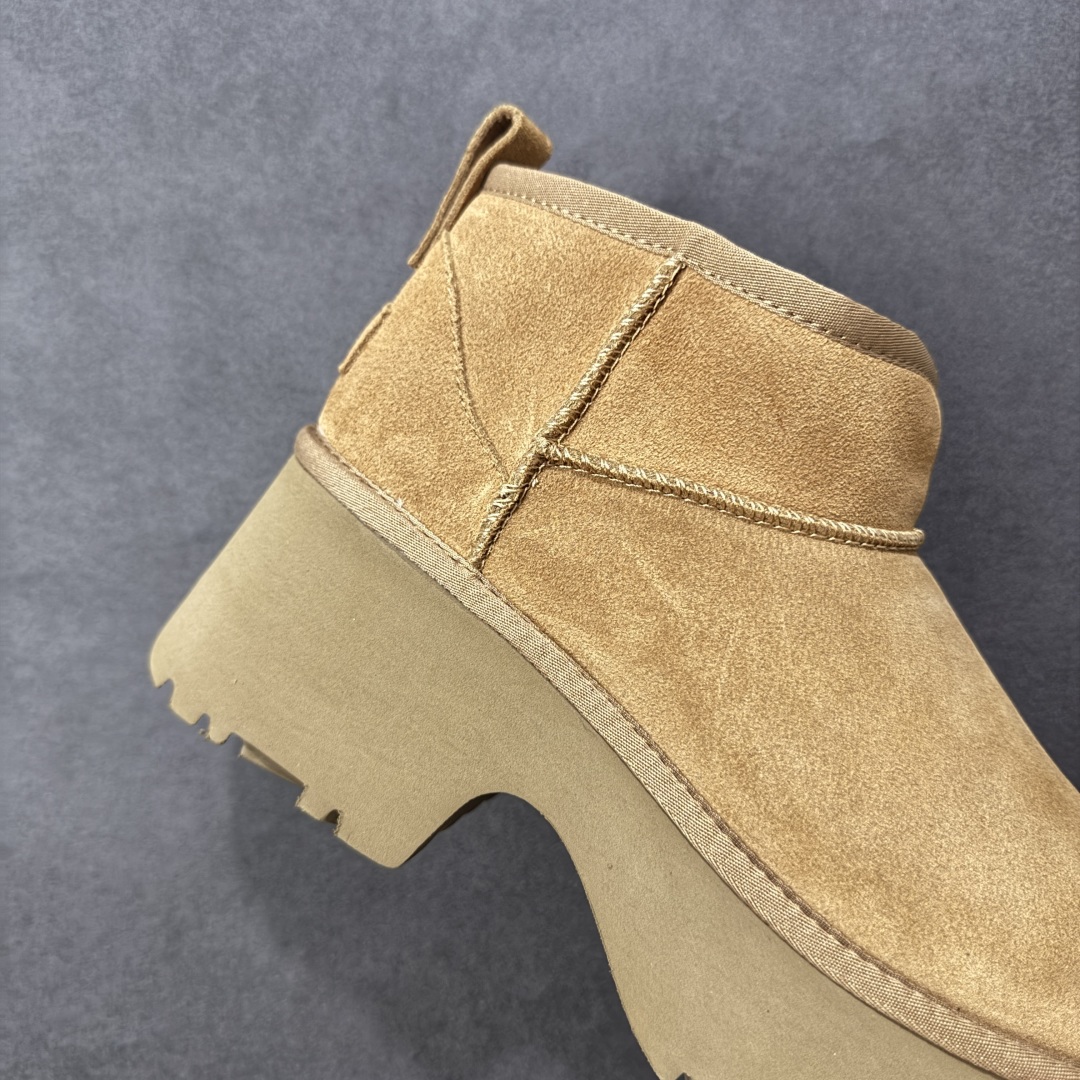 图片[6]-【广东纯原版】UGG Coquette Slipper 7CM厚底人鱼雪地靴系列8311 #小红书爆款 24ss秋冬新款低筒厚底毛绒包头雪地靴 隆丰皮料生产 羊绒鞋垫 冬季保暖外出 家居都是很适合的选择 近年uug推出款式系列 局部偏向年轻消费者喜好 也走到时尚潮流穿搭的前沿 鞋身材质UGGPURE™植入式羊毛内底 轻便防滑舒适橡胶外底 品牌LOGO商标 带全套包装 尺码： 35 36 37 38 39 40-选品中心