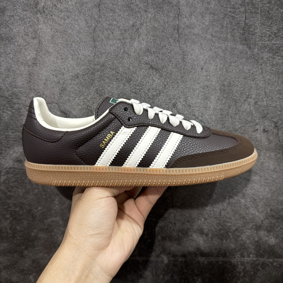 【渠道纯原】AD Original Samba OG 复古经典轻便板鞋 白酒红生胶 JR0891 口碑大厂出品 品控大底版型不断改良更新 全套原纸板楦头开发 确保原汁原味 完美呈现桑巴版型 一比一鞋头弧度高度鞋身弧度 此版本只针对中端市场 皮料材质有所更替 其他数据细节工艺流程均保持一致 绝不口嗨 细节品控鞋型随意对比 正确烫金高频细节 原装纳米超迁皮料 独家私模橡胶大底 原盒原配 尺码：35.5 36 36.5 37.5 38 38.5 39 40 40.5 41 42 42.5 43 44 44.5 45-选品中心