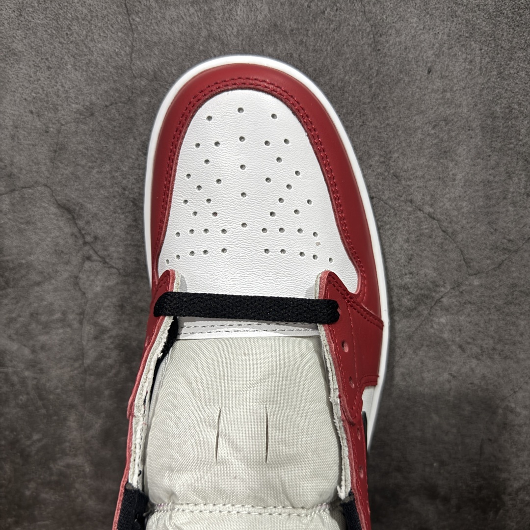 图片[5]-【PK纯原】Air Jordan 1 Low og AJ1乔1低帮男子文化篮球鞋 白红芝加哥 HQ6998-600 国内一线头部知名大厂出品 高端外贸零售专供品质 原鞋原楦头纸板开发 原厂防尘纸 极致一眼正品既视感 尺码：40 40.5 41 42 42.5 43 44 44.5 45 46 47.5-选品中心
