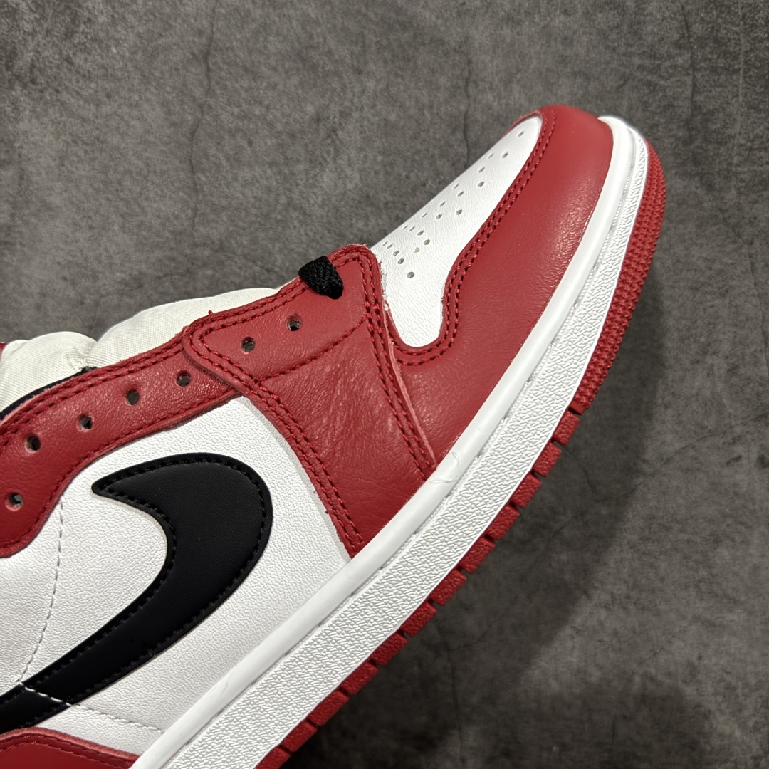 图片[6]-【PK纯原】Air Jordan 1 Low og AJ1乔1低帮男子文化篮球鞋 白红芝加哥 HQ6998-600 国内一线头部知名大厂出品 高端外贸零售专供品质 原鞋原楦头纸板开发 原厂防尘纸 极致一眼正品既视感 尺码：40 40.5 41 42 42.5 43 44 44.5 45 46 47.5-选品中心