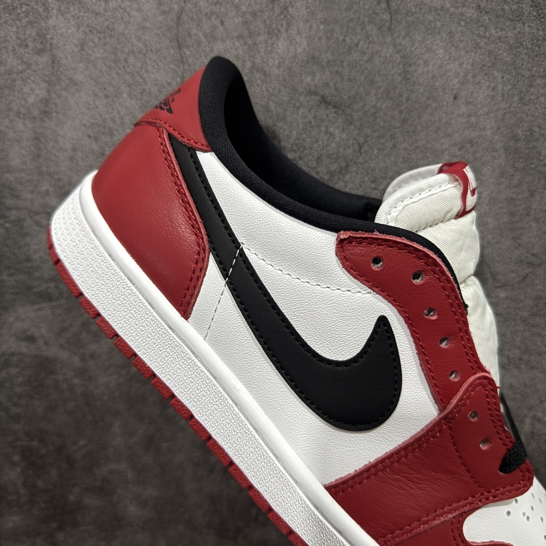 图片[7]-【PK纯原】Air Jordan 1 Low og AJ1乔1低帮男子文化篮球鞋 白红芝加哥 HQ6998-600 国内一线头部知名大厂出品 高端外贸零售专供品质 原鞋原楦头纸板开发 原厂防尘纸 极致一眼正品既视感 尺码：40 40.5 41 42 42.5 43 44 44.5 45 46 47.5-选品中心