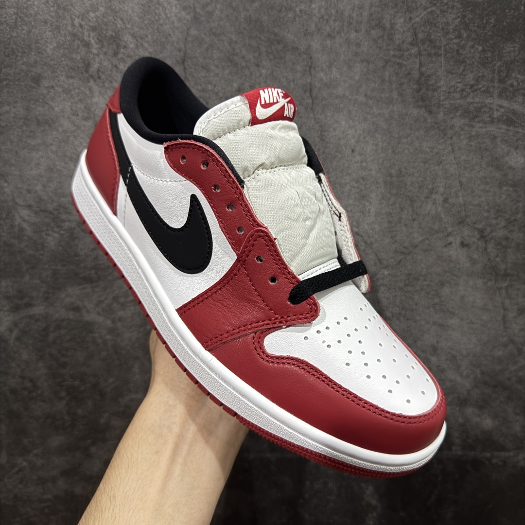 图片[3]-【PK纯原】Air Jordan 1 Low og AJ1乔1低帮男子文化篮球鞋 白红芝加哥 HQ6998-600 国内一线头部知名大厂出品 高端外贸零售专供品质 原鞋原楦头纸板开发 原厂防尘纸 极致一眼正品既视感 尺码：40 40.5 41 42 42.5 43 44 44.5 45 46 47.5-选品中心