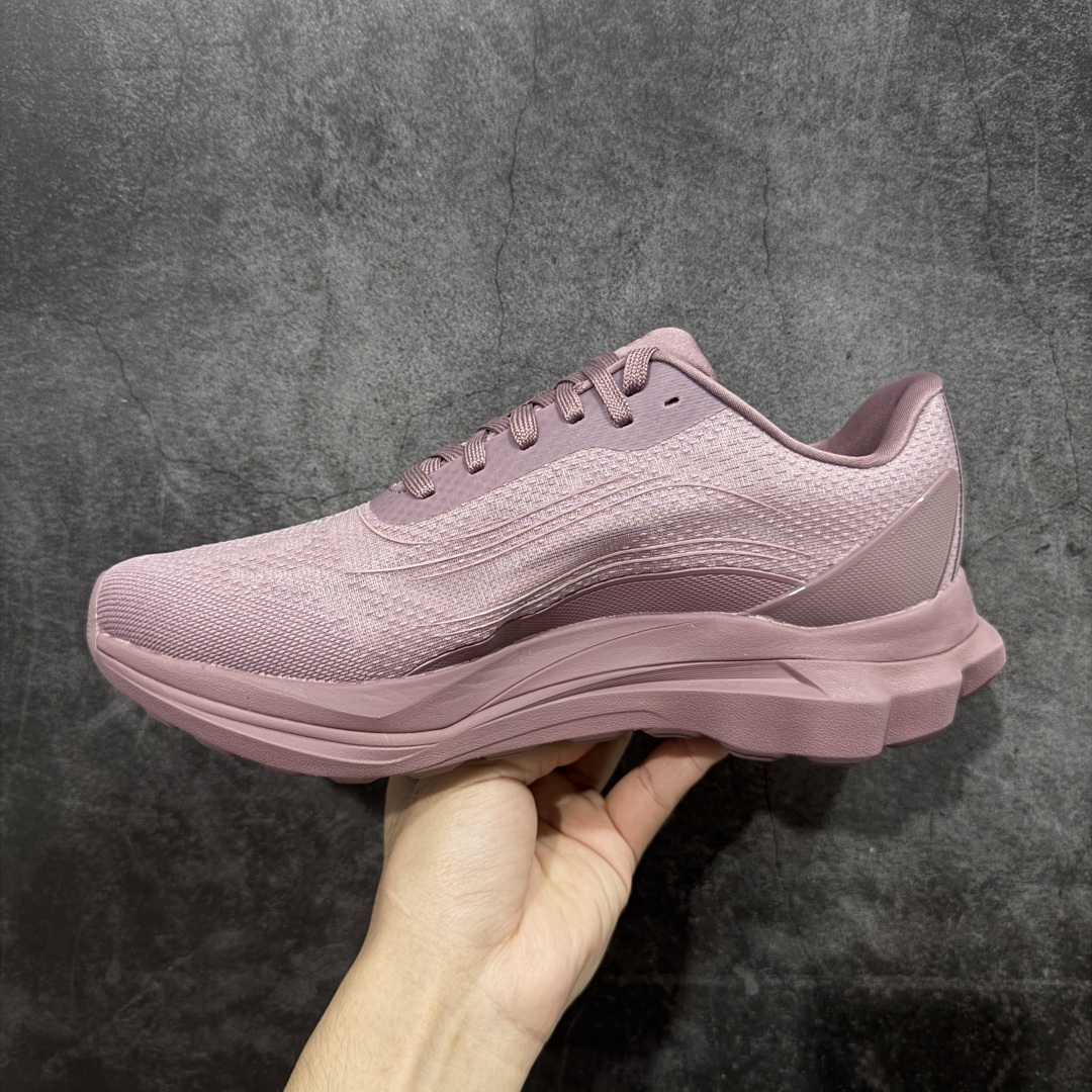 图片[2]-【LW版本】Alo Runner 明星同款 四季常青款增高低帮休闲生活鞋 豆沙红色  1：1复刻 细节一步到位 采用增高4CM防滑耐磨鞋底 随意搭配的都好看的鞋子  尺码：36 37 38 39 40 41 42 43 44 45-选品中心