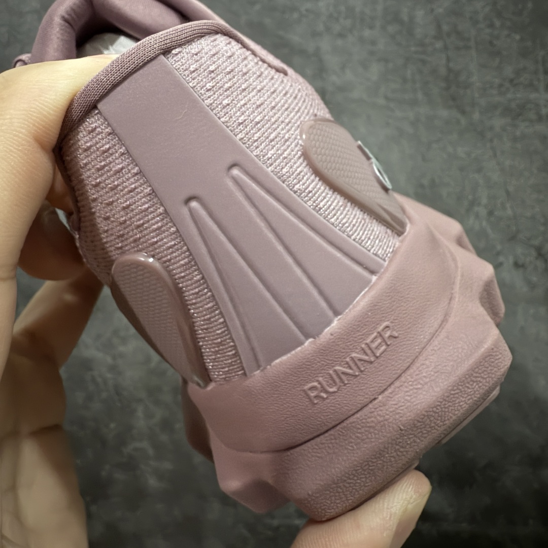 图片[2]-【LW版本】Alo Runner 明星同款 四季常青款增高低帮休闲生活鞋 豆沙红色  1：1复刻 细节一步到位 采用增高4CM防滑耐磨鞋底 随意搭配的都好看的鞋子  尺码：36 37 38 39 40 41 42 43 44 45-选品中心