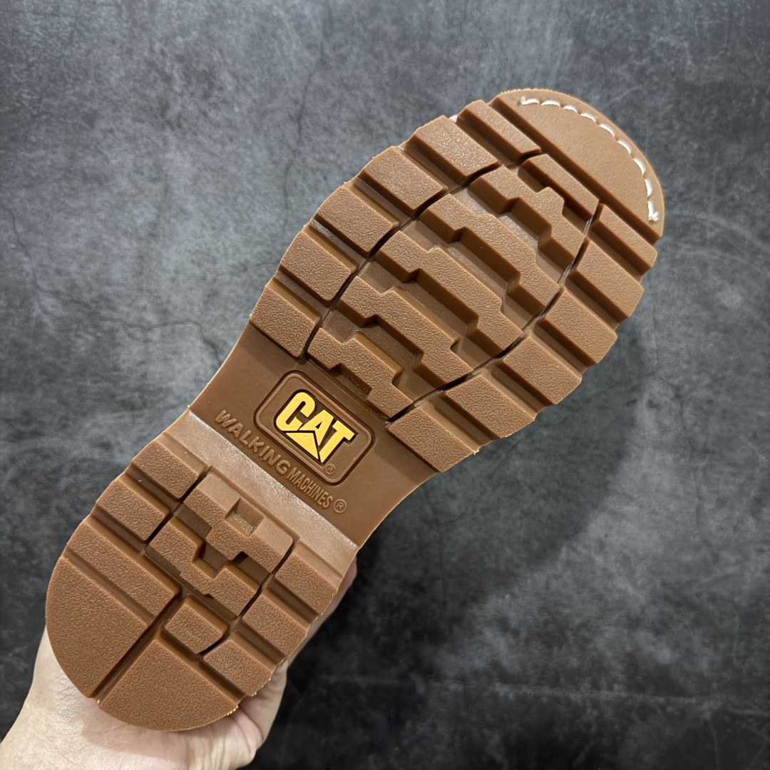 图片[9]-【莞产纯原】CAT /卡特经典畅销款官网常年主打款 历年经典热销大黄靴 面料采用意大利进口磨砂牛皮 堪称正品复印全新出炉 工艺品质基本无法辨别出真假 专为高端海淘代购客户准备 此款每年销量爆炸 由于纯手工机打走线 做工极其复杂 在保证品质的情况下 工厂产量有限 基本上供不应求永不开胶技术 五金 皮质材料 固特异橡胶牛筋大底 各处小细节只和正品对比 尺码：39 40 41 42 43 44 （皮鞋码）-选品中心