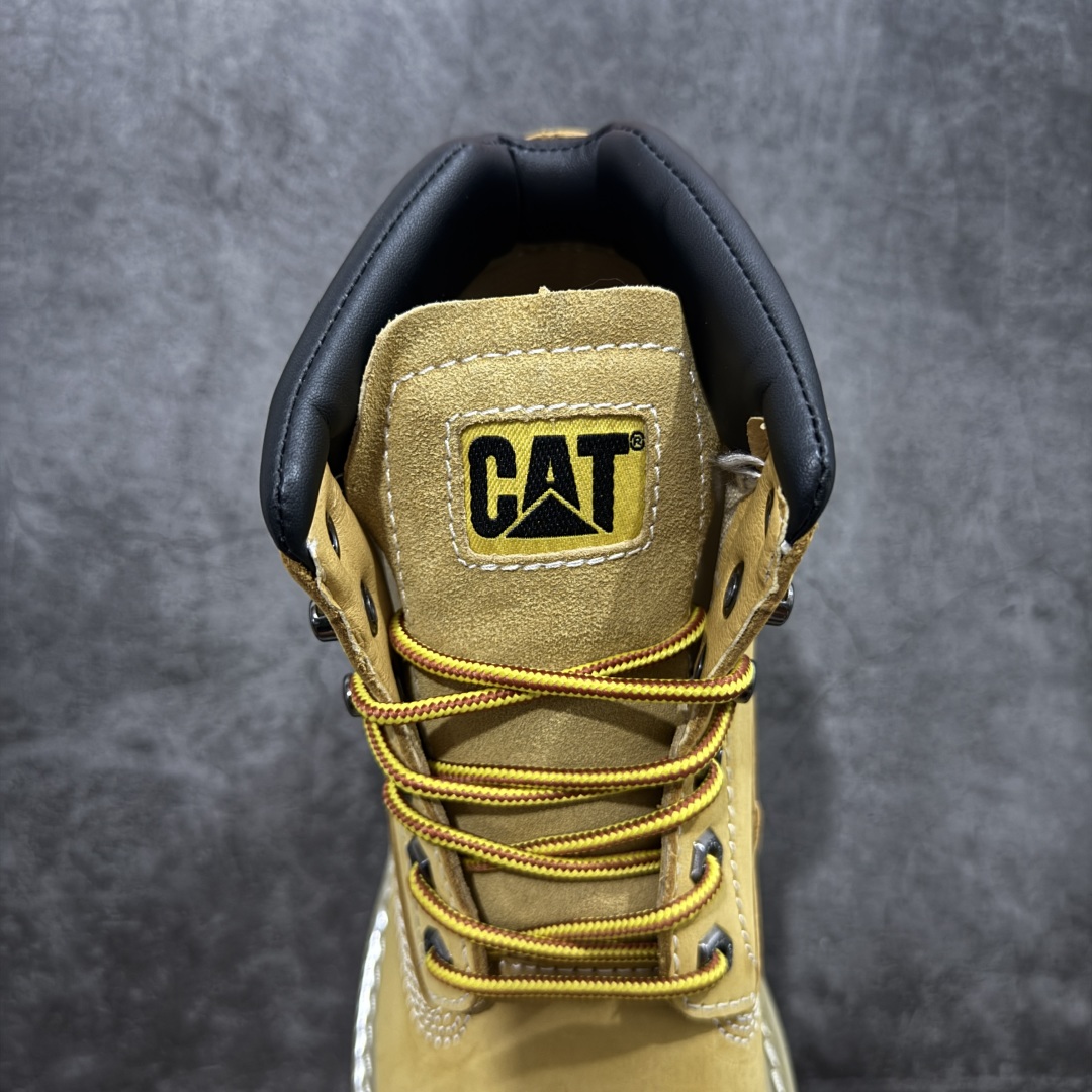 图片[8]-【莞产纯原】CAT /卡特经典畅销款官网常年主打款 历年经典热销大黄靴 面料采用意大利进口磨砂牛皮 堪称正品复印全新出炉 工艺品质基本无法辨别出真假 专为高端海淘代购客户准备 此款每年销量爆炸 由于纯手工机打走线 做工极其复杂 在保证品质的情况下 工厂产量有限 基本上供不应求永不开胶技术 五金 皮质材料 固特异橡胶牛筋大底 各处小细节只和正品对比 尺码：39 40 41 42 43 44 （皮鞋码）-选品中心