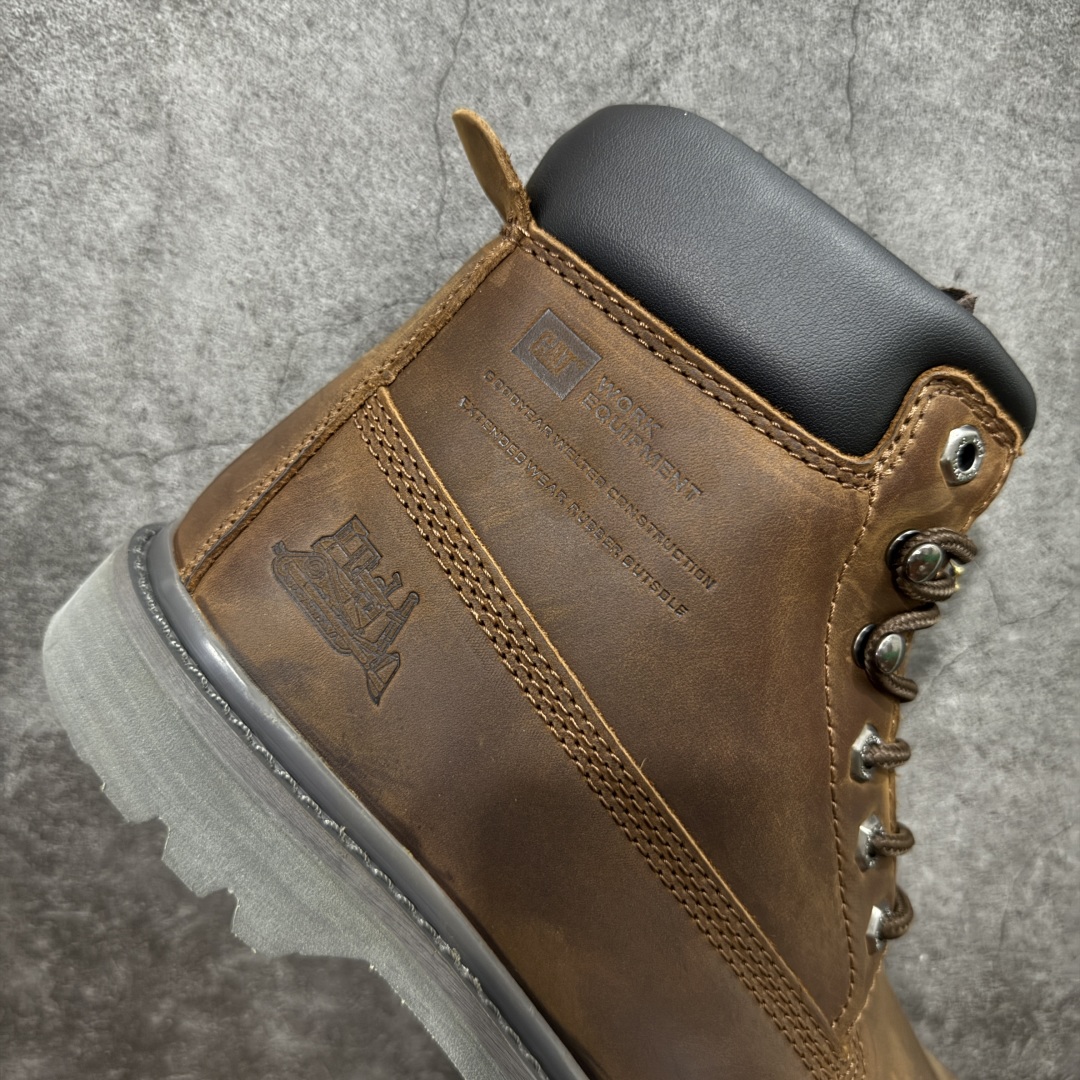 图片[7]-【莞产纯原】CAT /卡特经典畅销款官网常年主打款 历年经典热销大黄靴 面料采用意大利进口磨砂牛皮 堪称正品复印全新出炉 工艺品质基本无法辨别出真假 专为高端海淘代购客户准备 此款每年销量爆炸 由于纯手工机打走线 做工极其复杂 在保证品质的情况下 工厂产量有限 基本上供不应求永不开胶技术 五金 皮质材料 固特异橡胶牛筋大底 各处小细节只和正品对比 尺码：39 40 41 42 43 44 （皮鞋码）-选品中心