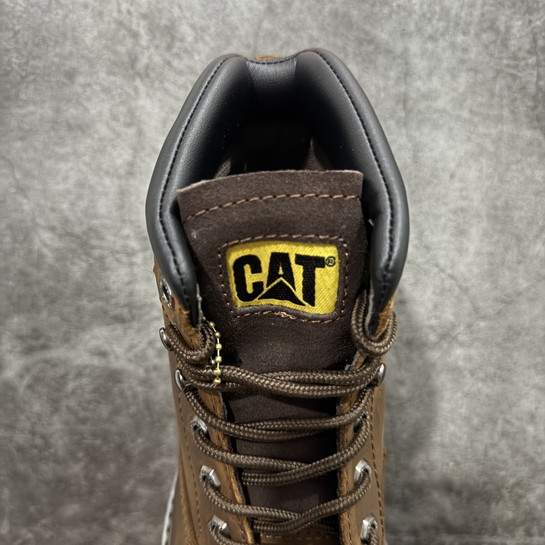 图片[8]-【莞产纯原】CAT /卡特经典畅销款官网常年主打款 历年经典热销大黄靴 面料采用意大利进口磨砂牛皮 堪称正品复印全新出炉 工艺品质基本无法辨别出真假 专为高端海淘代购客户准备 此款每年销量爆炸 由于纯手工机打走线 做工极其复杂 在保证品质的情况下 工厂产量有限 基本上供不应求永不开胶技术 五金 皮质材料 固特异橡胶牛筋大底 各处小细节只和正品对比 尺码：39 40 41 42 43 44 （皮鞋码）-选品中心