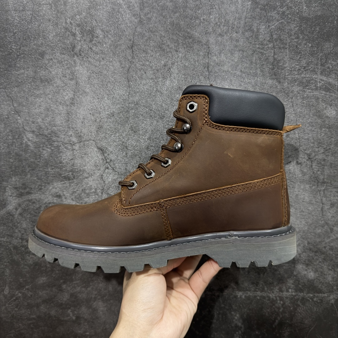 图片[2]-【莞产纯原】CAT /卡特经典畅销款官网常年主打款 历年经典热销大黄靴 面料采用意大利进口磨砂牛皮 堪称正品复印全新出炉 工艺品质基本无法辨别出真假 专为高端海淘代购客户准备 此款每年销量爆炸 由于纯手工机打走线 做工极其复杂 在保证品质的情况下 工厂产量有限 基本上供不应求永不开胶技术 五金 皮质材料 固特异橡胶牛筋大底 各处小细节只和正品对比 尺码：39 40 41 42 43 44 （皮鞋码）-选品中心