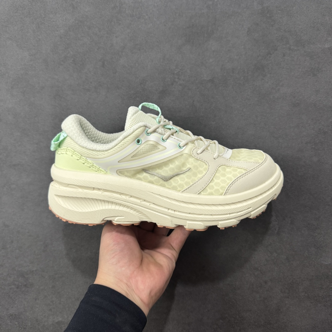 【公司级】HOKA ONE ONE Bondi B3LS 百搭舒适 防滑耐磨透气回弹 低帮 生活休闲鞋 货号：1155351 尺码：36 36.5 37 38 38.5 39 40 40.5 41 42 42.5 43 44 44.5 45 46 编码：LNHB240250-选品中心