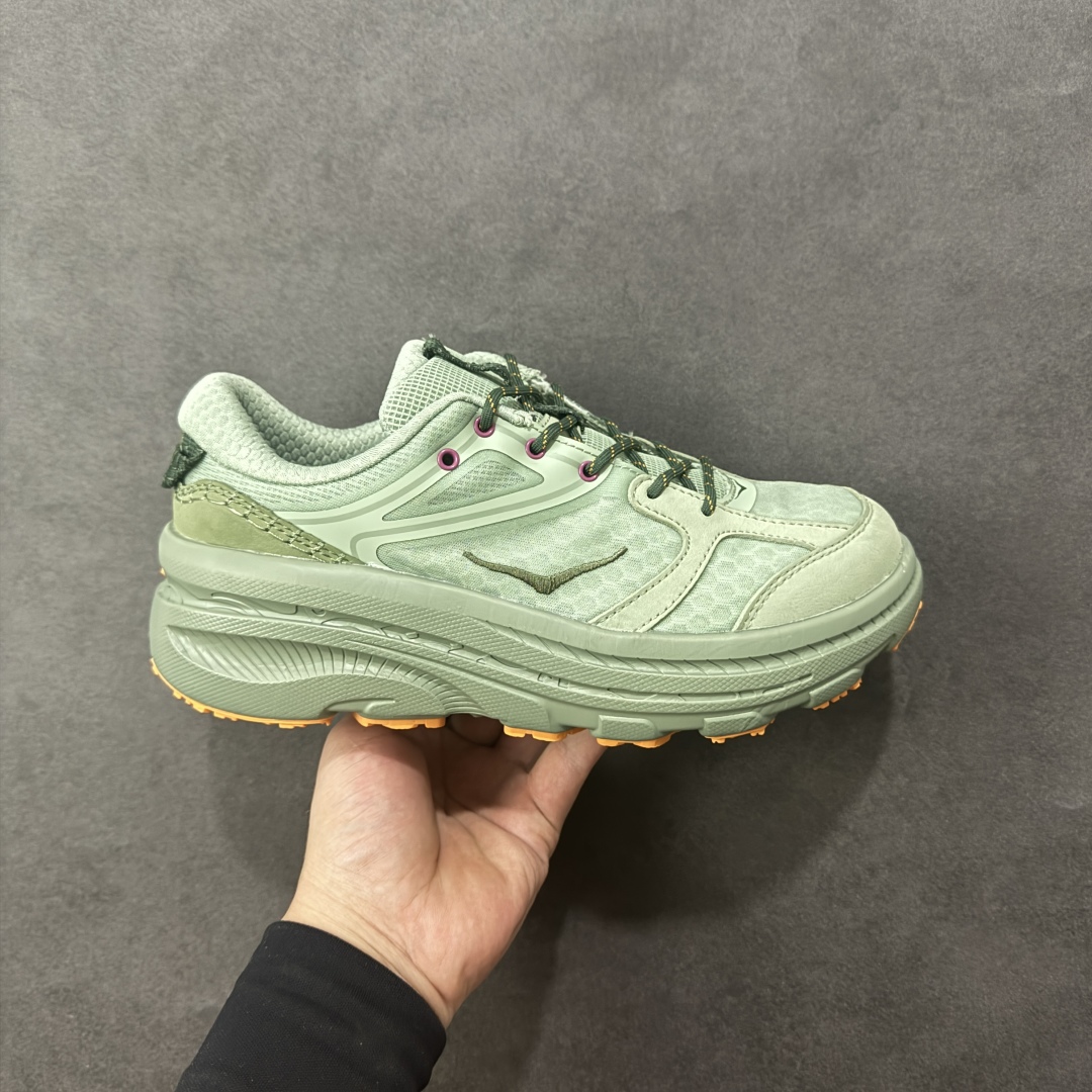 【公司级】HOKA ONE ONE Bondi B3LS 百搭舒适 防滑耐磨透气回弹 低帮 生活休闲鞋 货号：1155351 尺码：36 36.5 37 38 38.5 39 40 40.5 41 42 42.5 43 44 44.5 45 46 编码：LNHB240250-选品中心