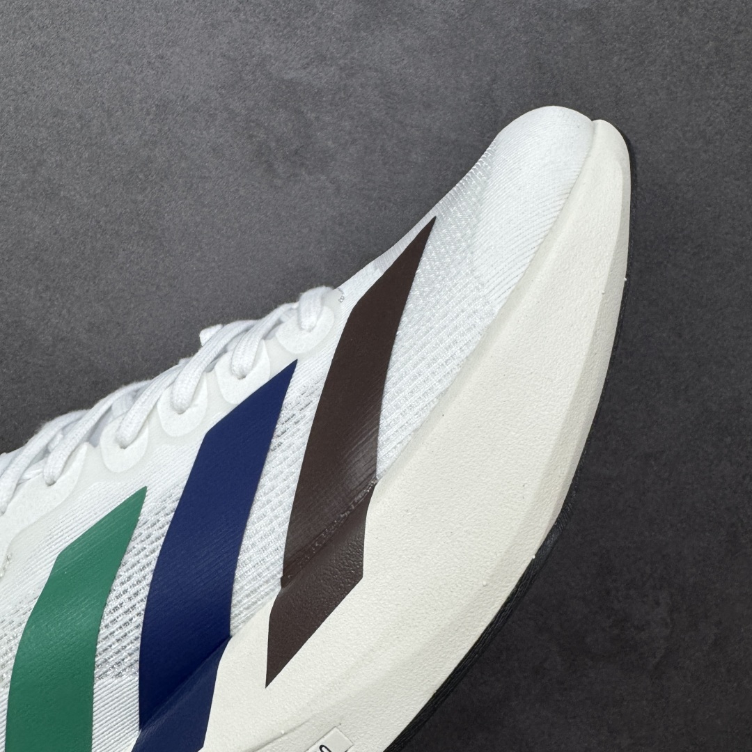 图片[5]-【公司级】Ad Adizero Evo SL 轻盈跑鞋 耐磨减震专业跑步鞋 冲向目标，一路向前，不断挑战和突破自我 无论是平时训练还是马拉松，让这款adidas跑步鞋伴你畅快开跑 兼具舒适性和结构感，搭载Lightstrike科技，为步伐注入活力 货号：KI3393 尺码：36 36.5 37 38 38.5 39 40 40.5 41 42 42.5 43 44 44.5 45 46 编码：FSB220230-选品中心