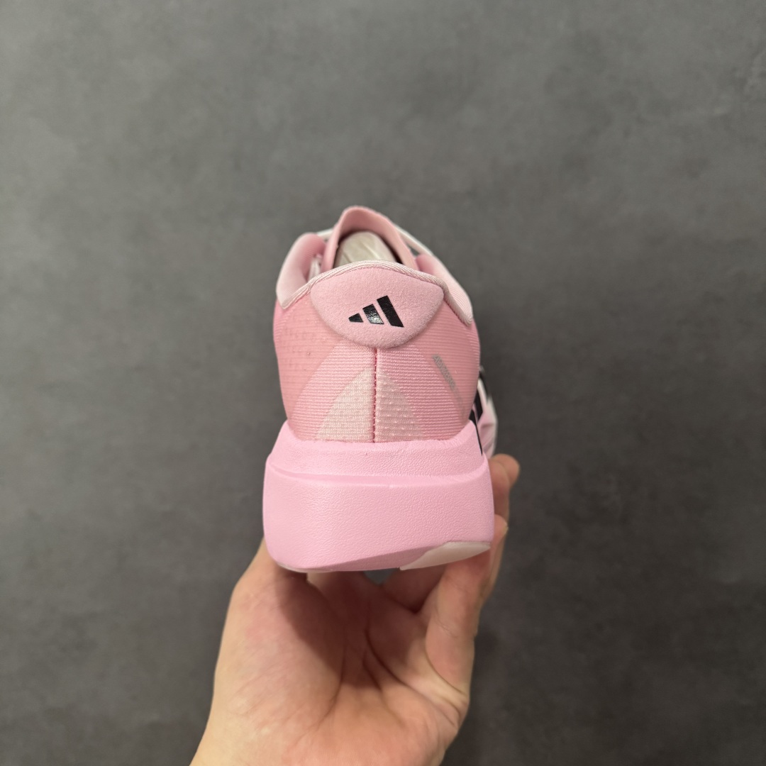 图片[4]-【公司级】Ad Adizero Evo SL 轻盈跑鞋 耐磨减震专业跑步鞋 冲向目标，一路向前，不断挑战和突破自我 无论是平时训练还是马拉松，让这款adidas跑步鞋伴你畅快开跑 兼具舒适性和结构感，搭载Lightstrike科技，为步伐注入活力 货号：JH6205 尺码：36 36.5 37 38 38.5 39 40 40.5 41 42 42.5 43 44 44.5 45 编码：FSB210220-选品中心