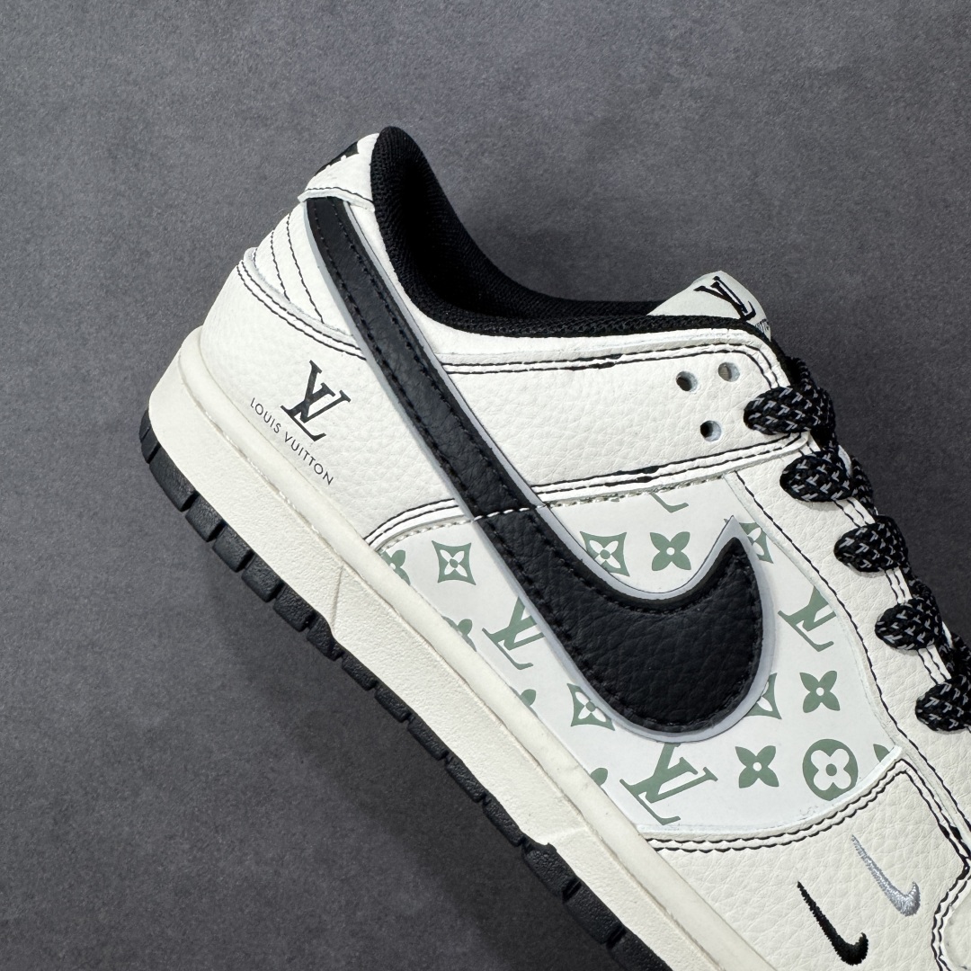 图片[6]-【定制版】Nike SB Dunk Low LV联名 印花米黑勾 高端定制 低帮休闲板鞋  #定制鞋盒 大厂纯原品质出货 超高清洁度 皮料切割干净无任何毛边 细节完美 货号：HH7518-095  尺码：36 36.5 37.5 38 38.5 39 40 40.5 41 42 42.5 43 44 44.5 45-选品中心