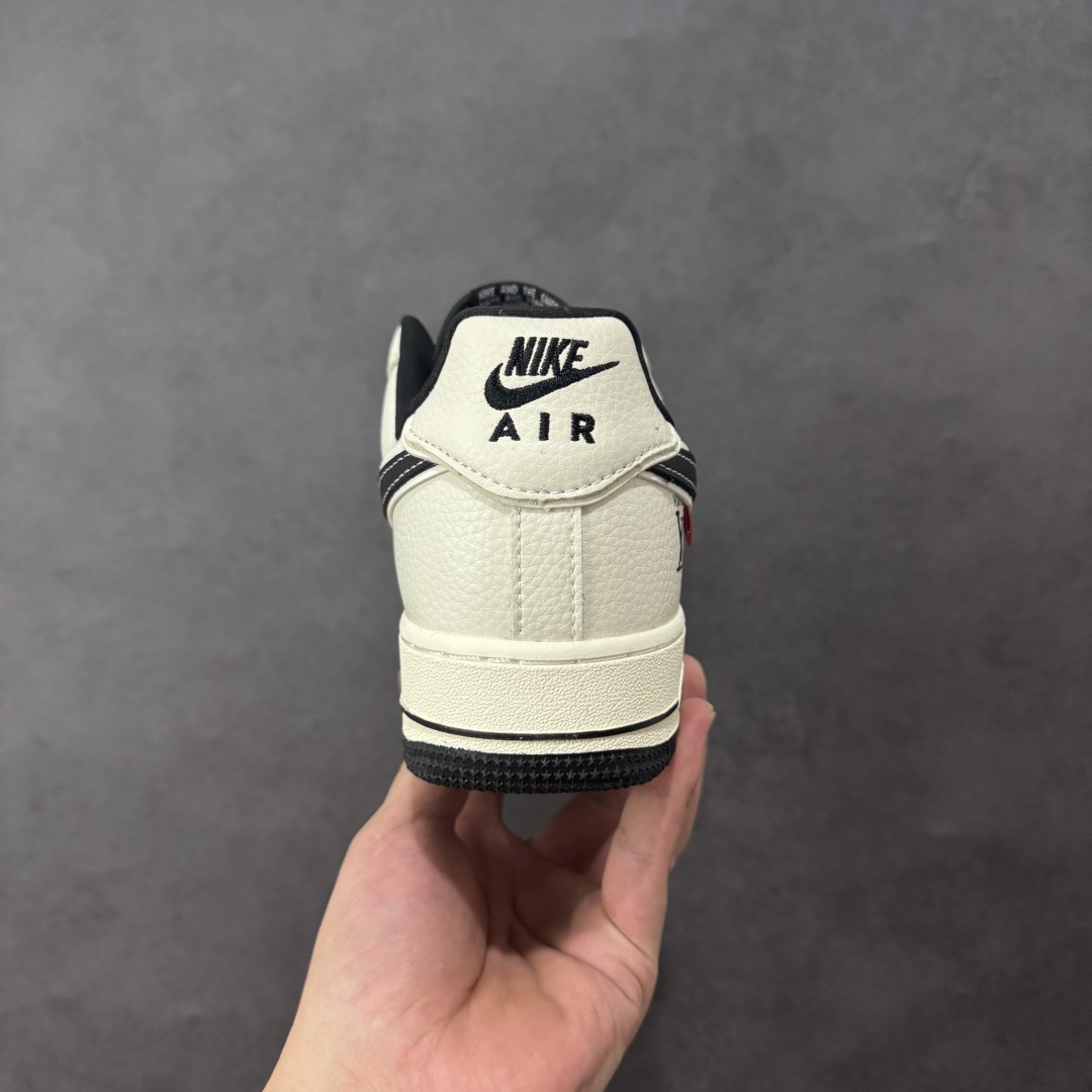 图片[4]-【定制版】Nike Air Force 1\’07 Low LV联名 米黑印花 空军一号低帮休闲板鞋  #原楦头原纸板 原装鞋盒 定制五金配件 内置全掌气垫 原厂鞋底 货号：DD1982-321  尺码：36 36.5 37.5 38 38.5 39 40 40.5 41 42 42.5 43 44 44.5 45-选品中心