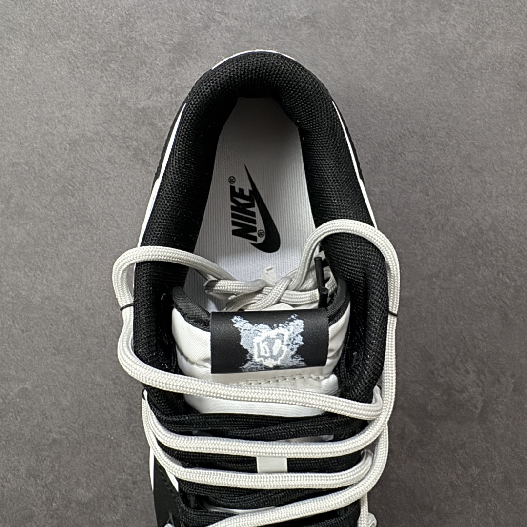 图片[7]-【定制版】Nike SB Dunk Low 绑带 周年高端定制 低帮休闲板鞋 DD1391-100  #定制鞋盒 超高清洁度 皮料切割干净无任何毛边 细节完美   尺码：40 40.5 41 42 42.5 43 44 44.5 45 46 编码：HXSB330340-选品中心