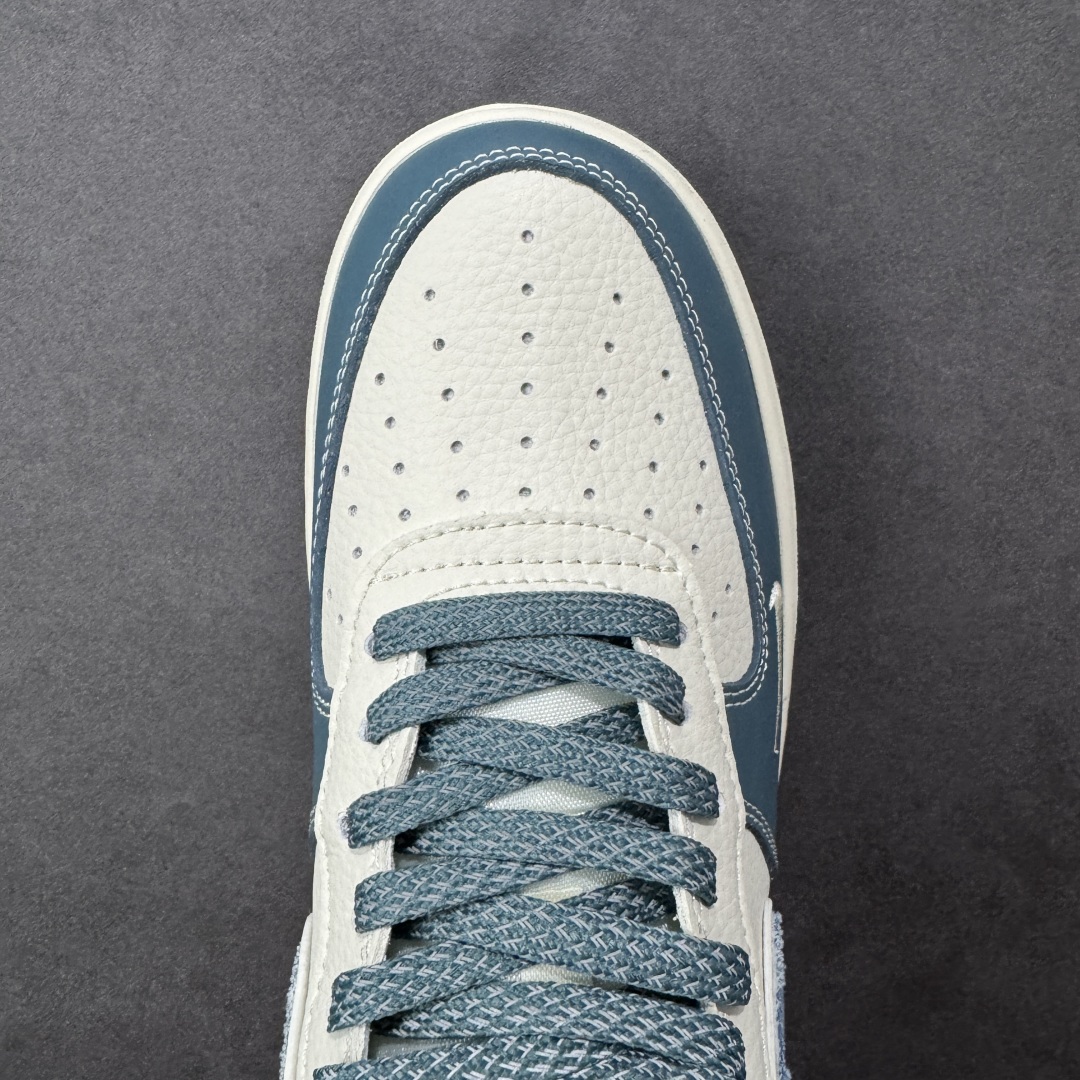 图片[8]-【定制版】Nike Air Force 1\’07 Low LV联名 拼接彩勾 空军一号低帮休闲板鞋  #原楦头原纸板 原装鞋盒 定制五金配件 内置全掌气垫 原厂鞋底 货号：DD1982-301  尺码：36 36.5 37.5 38 38.5 39 40 40.5 41 42 42.5 43 44 44.5 45 编码：HXSA310320-选品中心