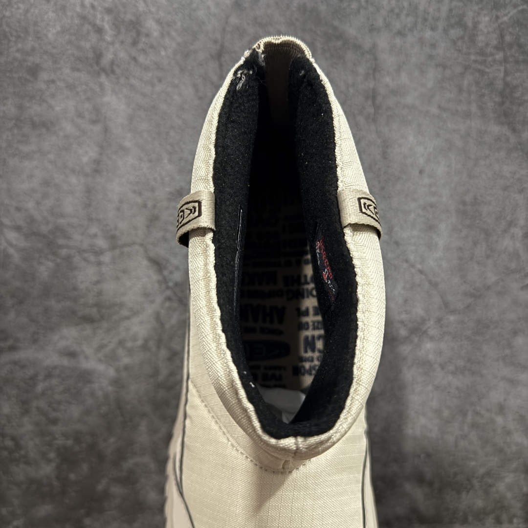 图片[8]-【绿x版】KEEN 科恩Hoodzerra Nxis Wp 圆头 减震耐磨 高帮 户外休闲鞋防水高帮 女鞋 纯原大厂出品 1比1原版打造 原材料gtx防水鞋面 真正做到防水防雾 内里轻绒 适合秋冬季节户外休闲穿搭 防滑耐磨大底 功能性十足 尺码：35.5-39-选品中心