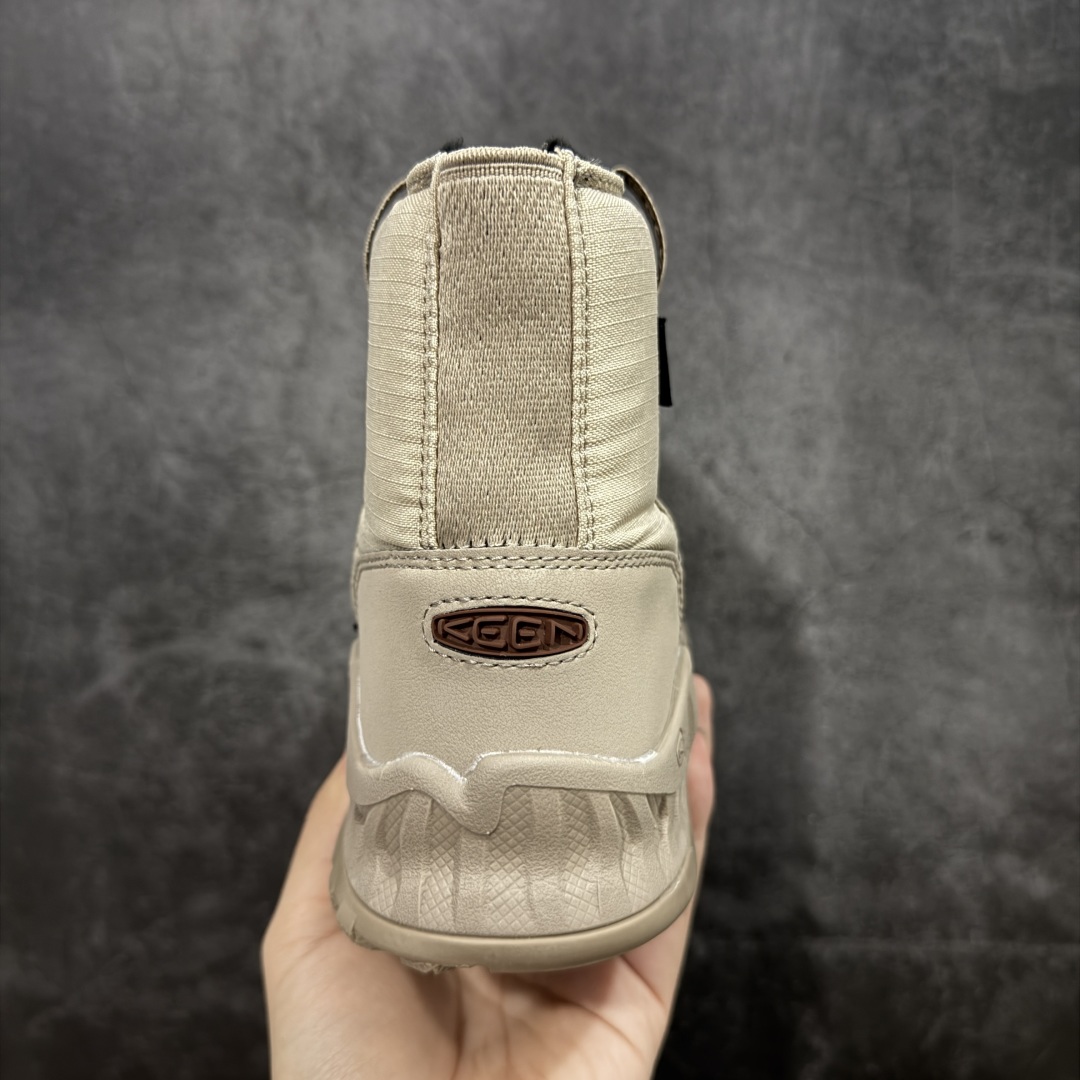 图片[4]-【绿x版】KEEN 科恩Hoodzerra Nxis Wp 圆头 减震耐磨 高帮 户外休闲鞋防水高帮 女鞋 纯原大厂出品 1比1原版打造 原材料gtx防水鞋面 真正做到防水防雾 内里轻绒 适合秋冬季节户外休闲穿搭 防滑耐磨大底 功能性十足 尺码：35.5-39-选品中心