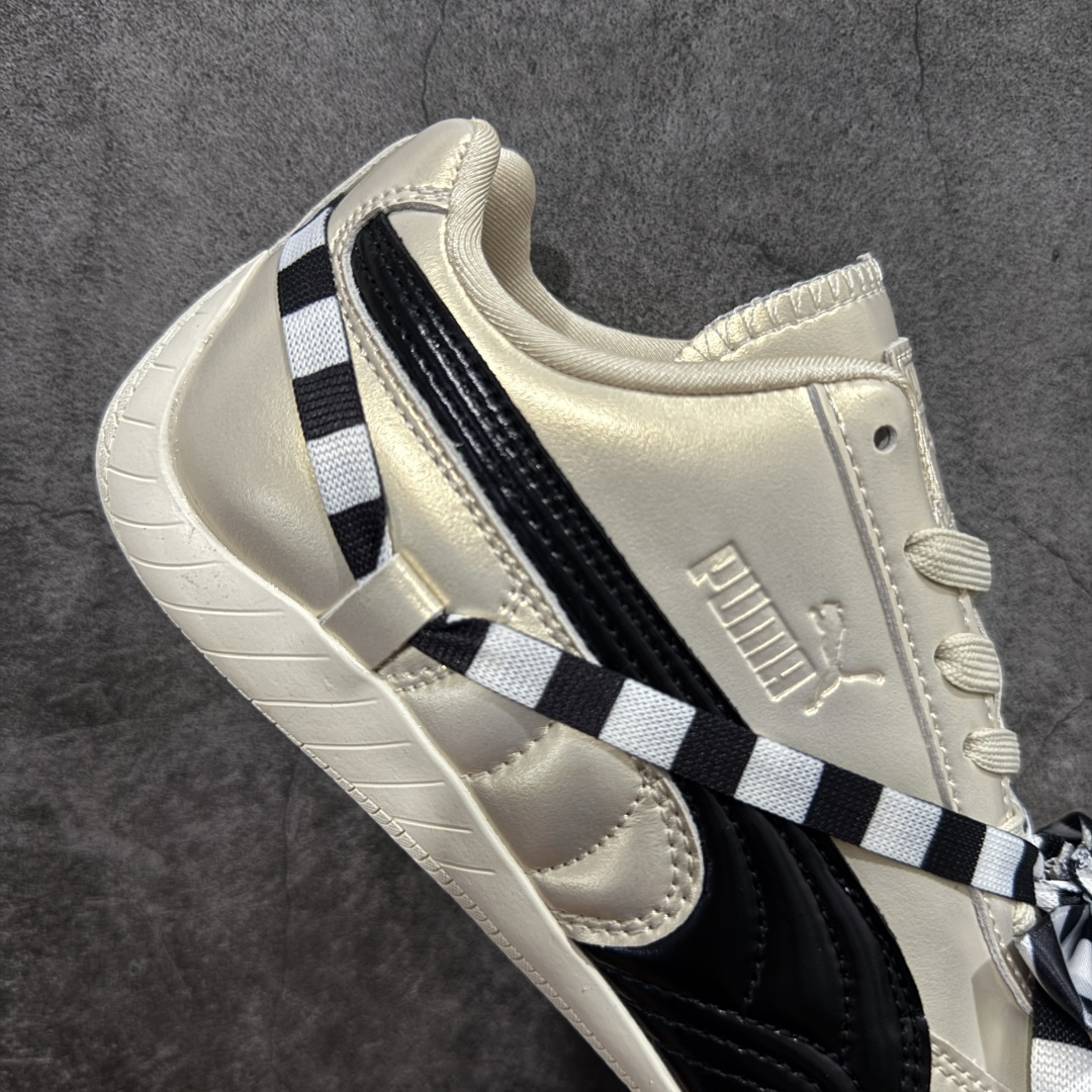 图片[7]-【纯原神版】ROSE x PUMA彪马 speedcat 舒适百搭芭蕾绑带镂空甜美设计感撞色 生活休闲鞋 女款 金色 404392-01 升级品质 配件齐 原装档案原数据纸版楦型 头层皮料打造 区别市面先行版本 尺码：36 37 37.5 38 38.5 39 40-选品中心