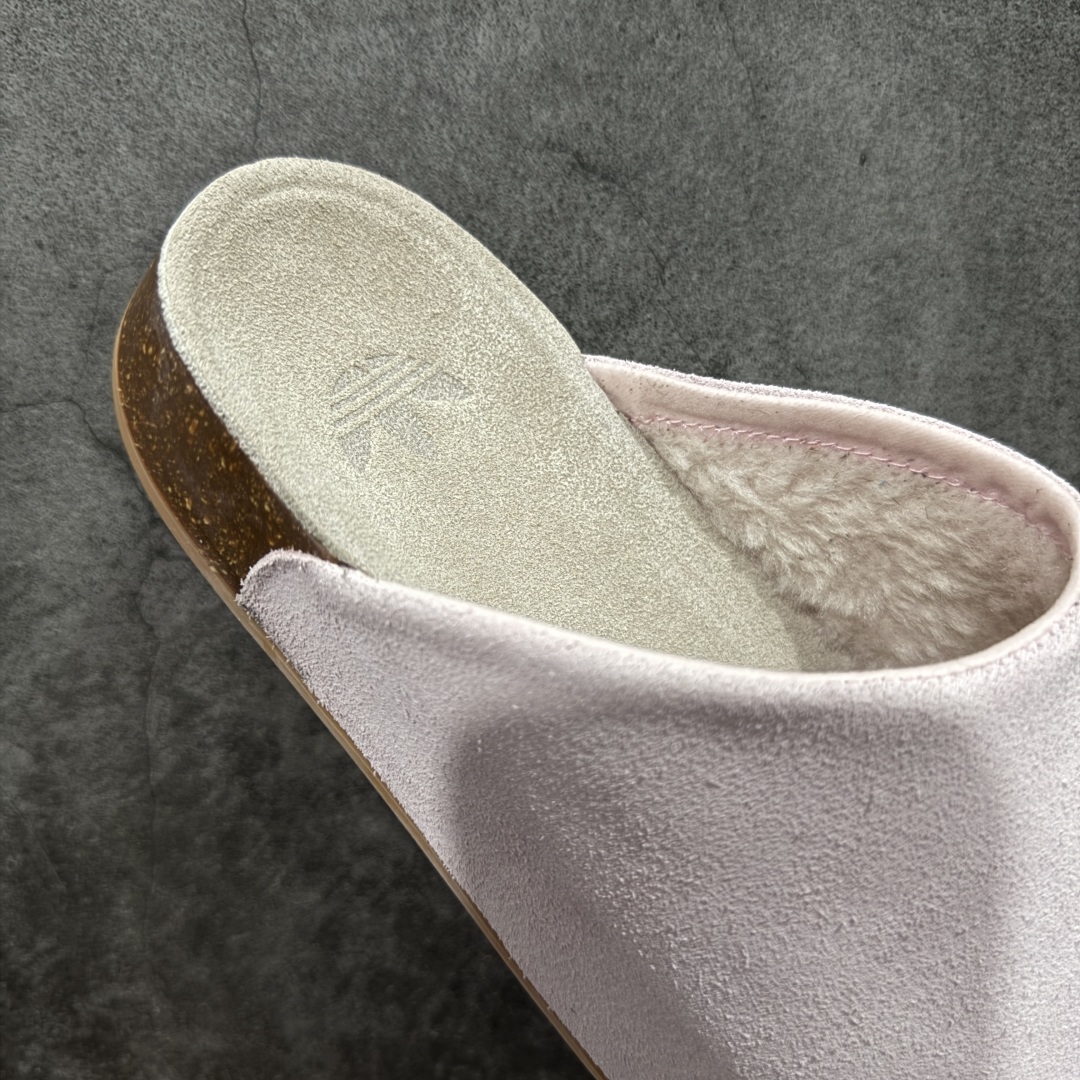 图片[7]-【神版】adidas originals Adimule 阿迪勃肯 粉红色加绒款 舒适百搭 防磨包头一脚蹬拖鞋 货号：JP8731 尺码：35.5-45半码-选品中心