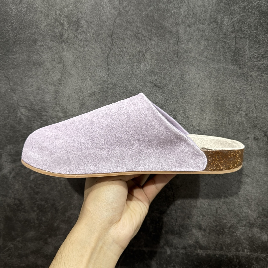 图片[2]-【神版】adidas originals Adimule 阿迪勃肯 紫色加绒款 舒适百搭 防磨包头一脚蹬拖鞋 货号：JP8732 尺码：35.5-45半码-选品中心