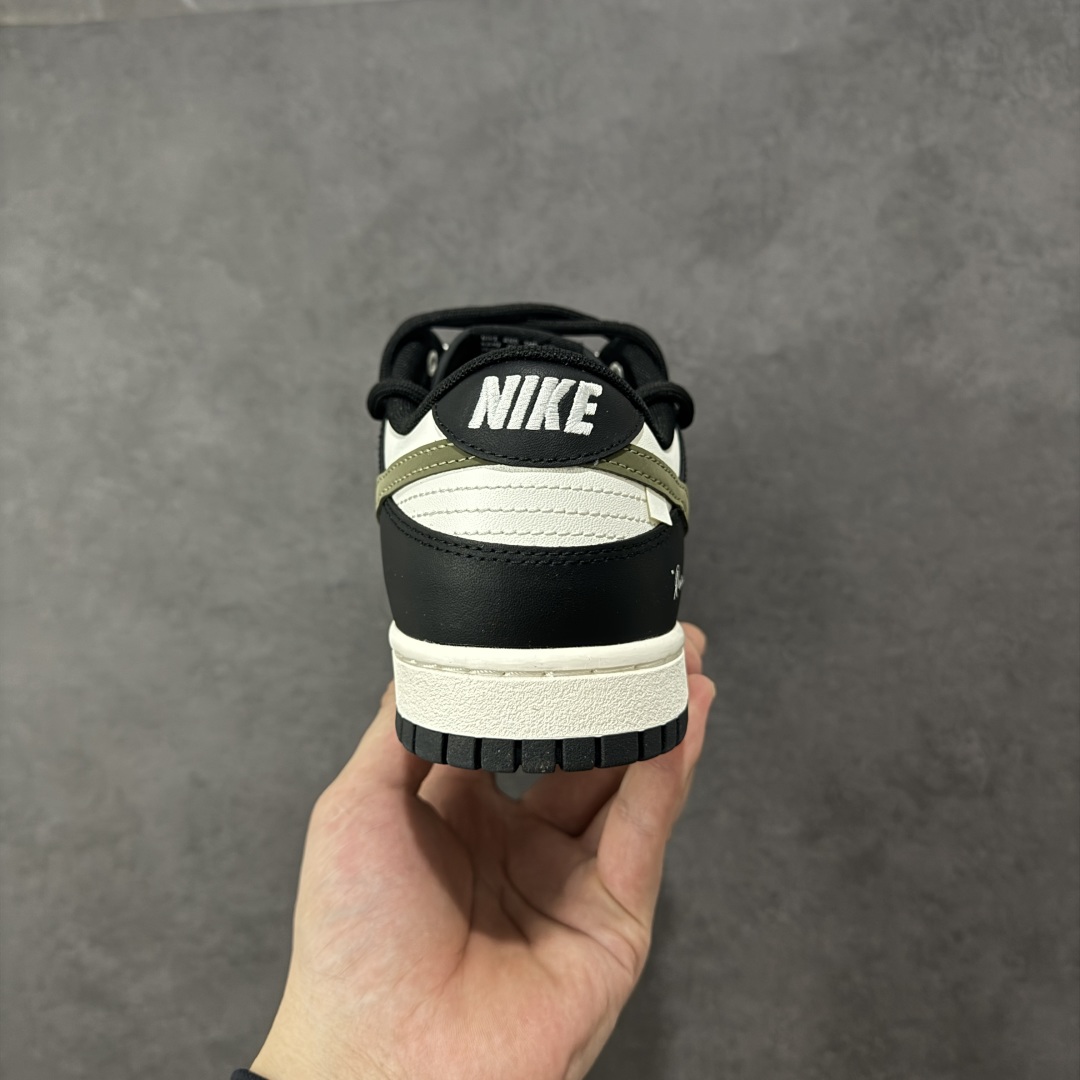 图片[4]-【定制版】山居冷茶 Nike SB Dunk Low 绑带 周年高端定制 低帮休闲板鞋 BG0512-083  #定制鞋盒 超高清洁度 皮料切割干净无任何毛边 细节完美   尺码：40 40.5 41 42 42.5 43 44 44.5 45 46 编码：HXSB310320-选品中心