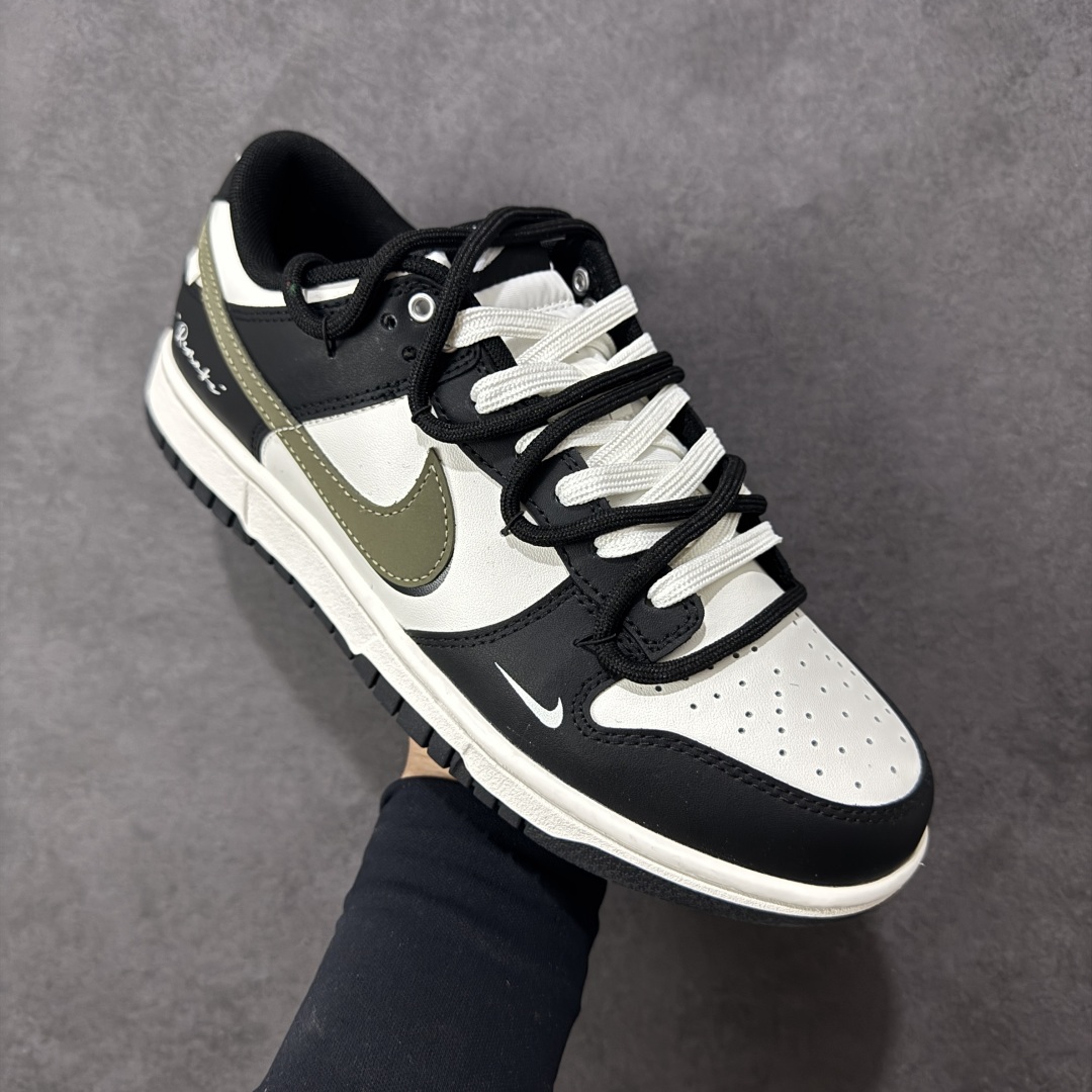 图片[3]-【定制版】山居冷茶 Nike SB Dunk Low 绑带 周年高端定制 低帮休闲板鞋 BG0512-083  #定制鞋盒 超高清洁度 皮料切割干净无任何毛边 细节完美   尺码：40 40.5 41 42 42.5 43 44 44.5 45 46 编码：HXSB310320-选品中心