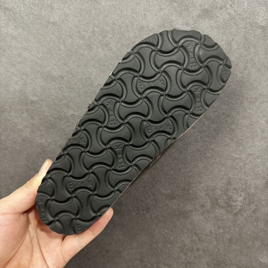 图片[9]-【公司级】博肯Birkenstock London Suede Leather 伦敦系列低帮牛皮绒面革平底复古软木休闲鞋拖鞋 1010503 尺码：35-45 编码：PSB240250-选品中心