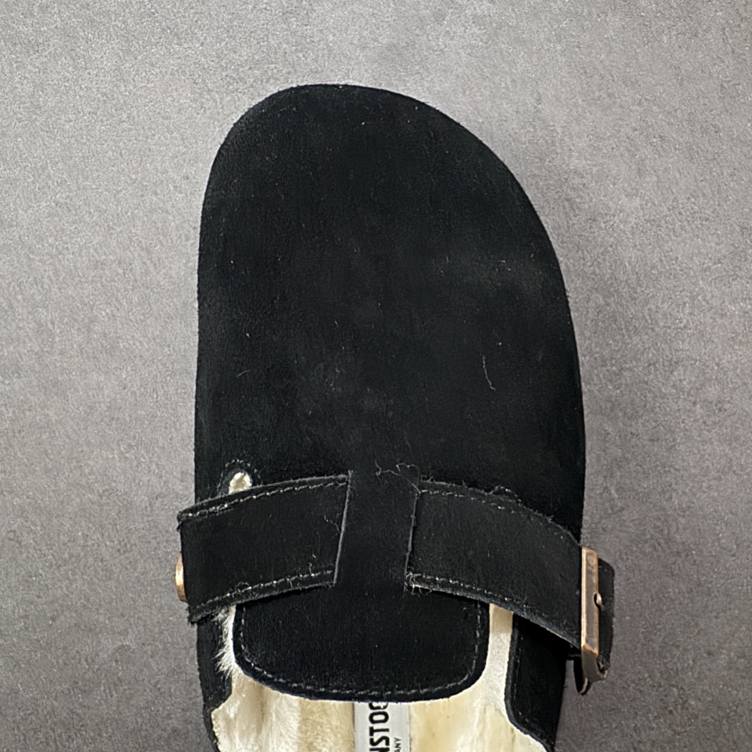 图片[8]-【公司级】博肯Birkenstock London Suede Leather 伦敦系列低帮牛皮绒面革平底复古软木休闲鞋拖鞋 1010503 尺码：35-45 编码：PSB240250-选品中心