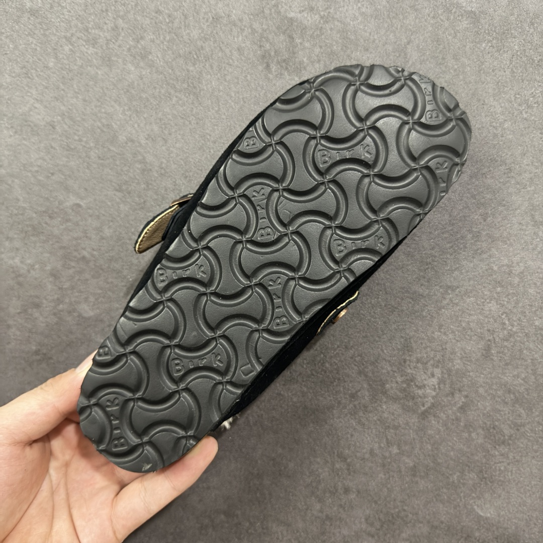 图片[9]-【公司级】博肯Birkenstock London Suede Leather 伦敦系列低帮牛皮绒面革平底复古软木休闲鞋拖鞋 1010503 尺码：35-45 编码：PSB240250-选品中心