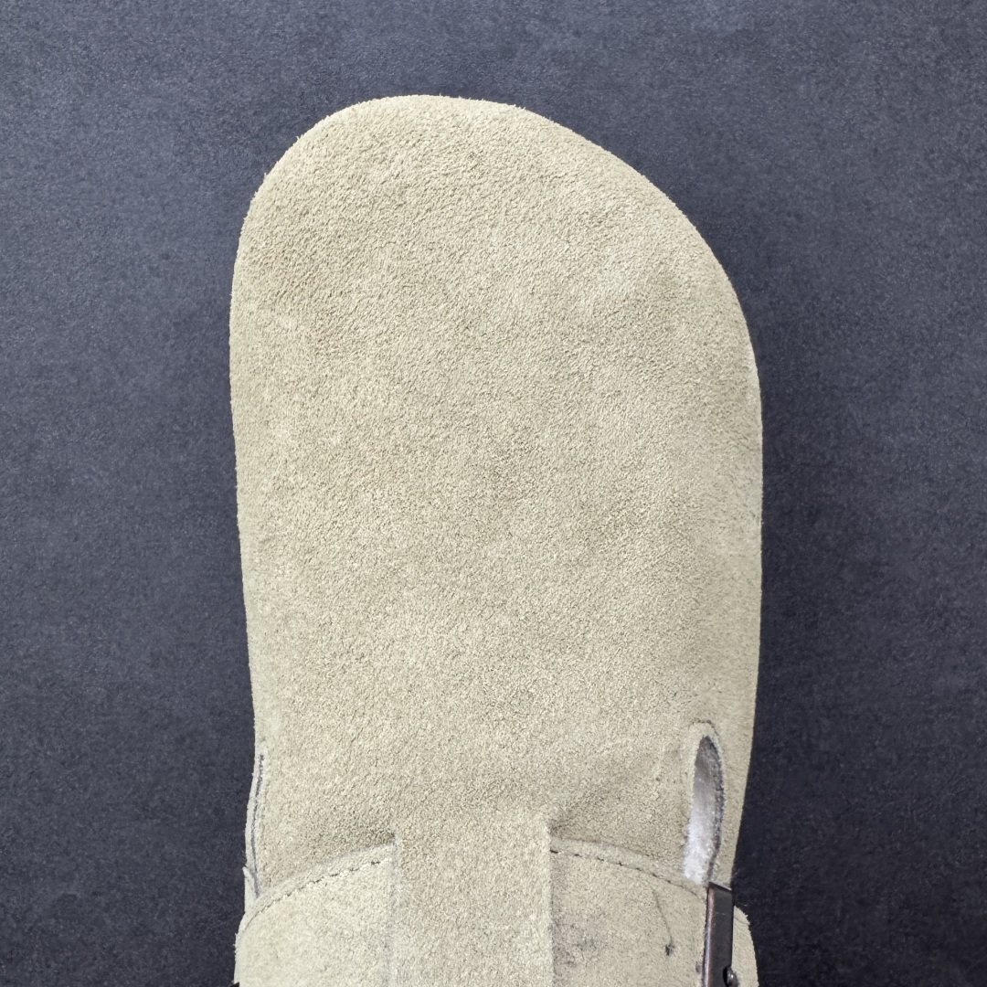 图片[8]-【公司级】博肯Birkenstock London Suede Leather 伦敦系列低帮牛皮绒面革平底复古软木休闲鞋 1010503 尺码：35-45 编码：PSB240250-选品中心