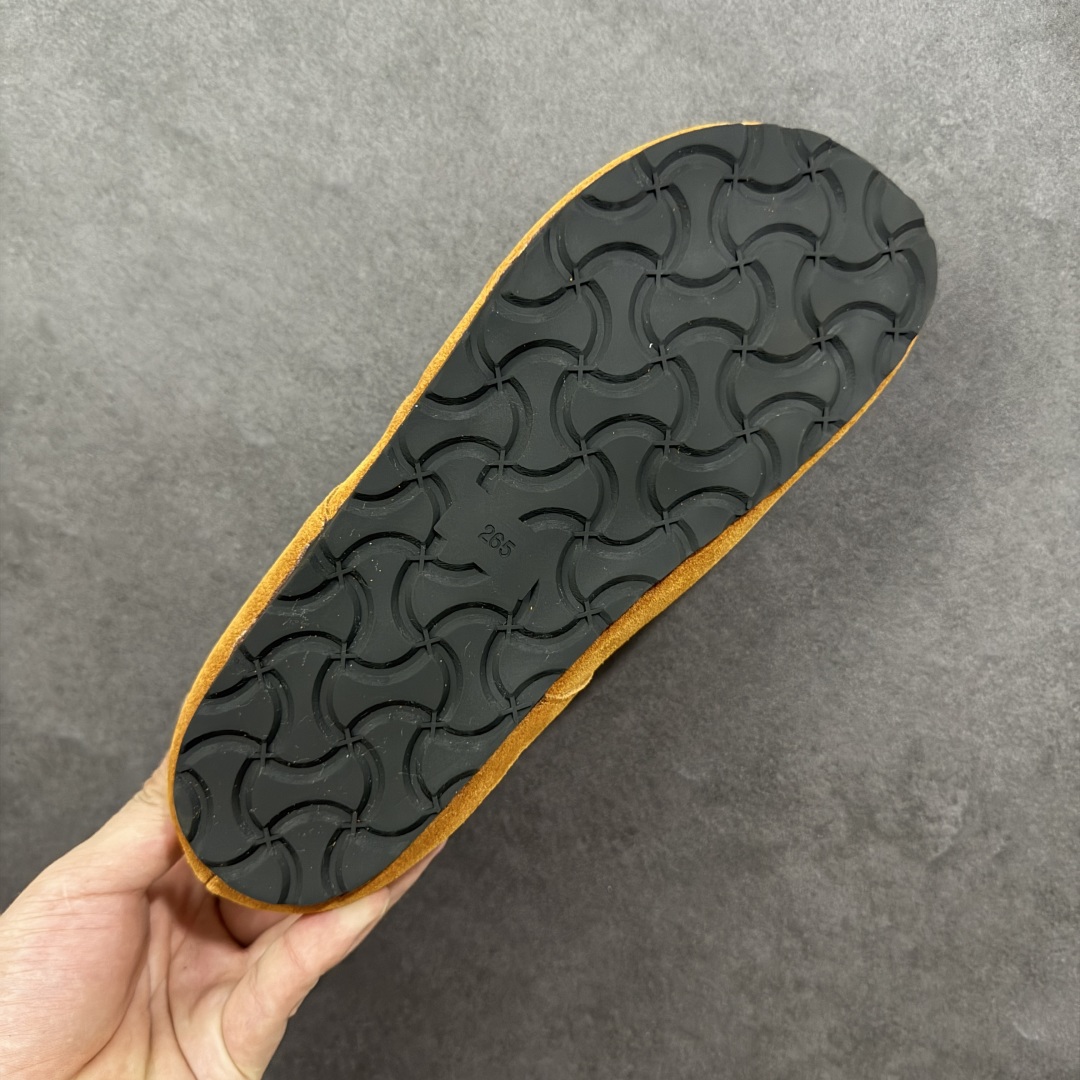 图片[9]-【公司级】博肯Birkenstock London Suede Leather 伦敦系列低帮牛皮绒面革平底复古软木休闲鞋 1010503 尺码：35-45 编码：PSB240250-选品中心