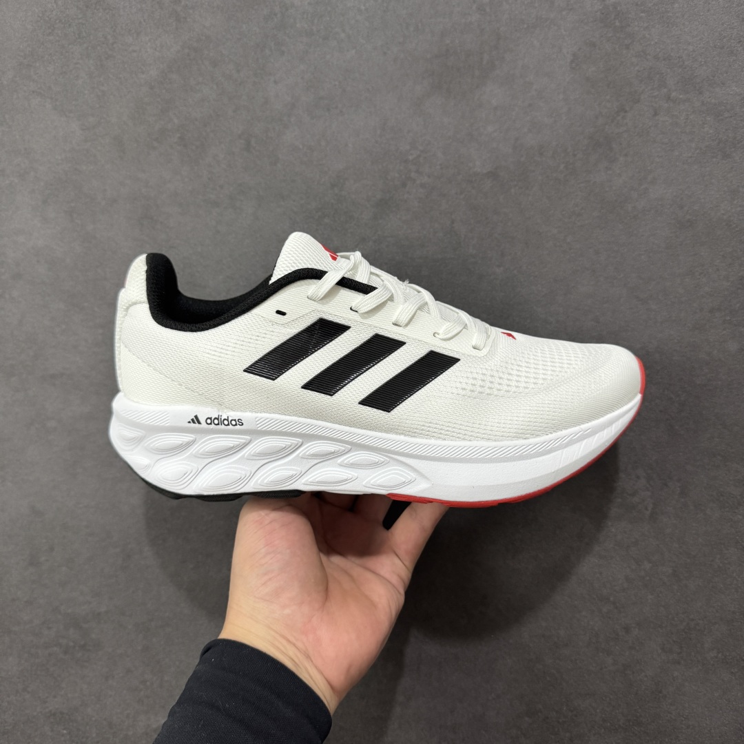 【公司级】Adidas Fresh Foam 网面透气减震防滑耐磨低帮跑步鞋 货号：B25218 尺码：36-45-选品中心